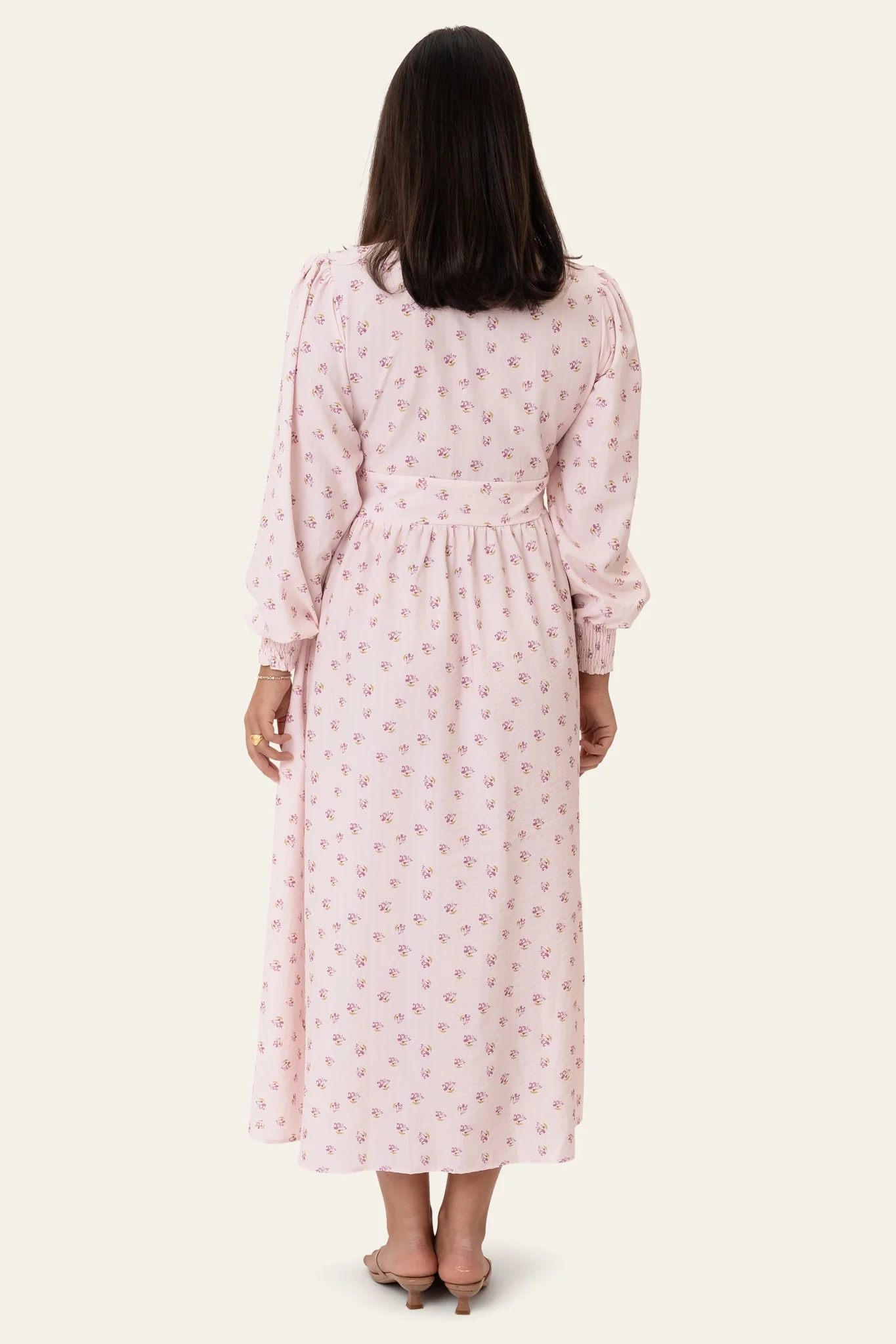AdelIC Long Dress - Pink - Image 3