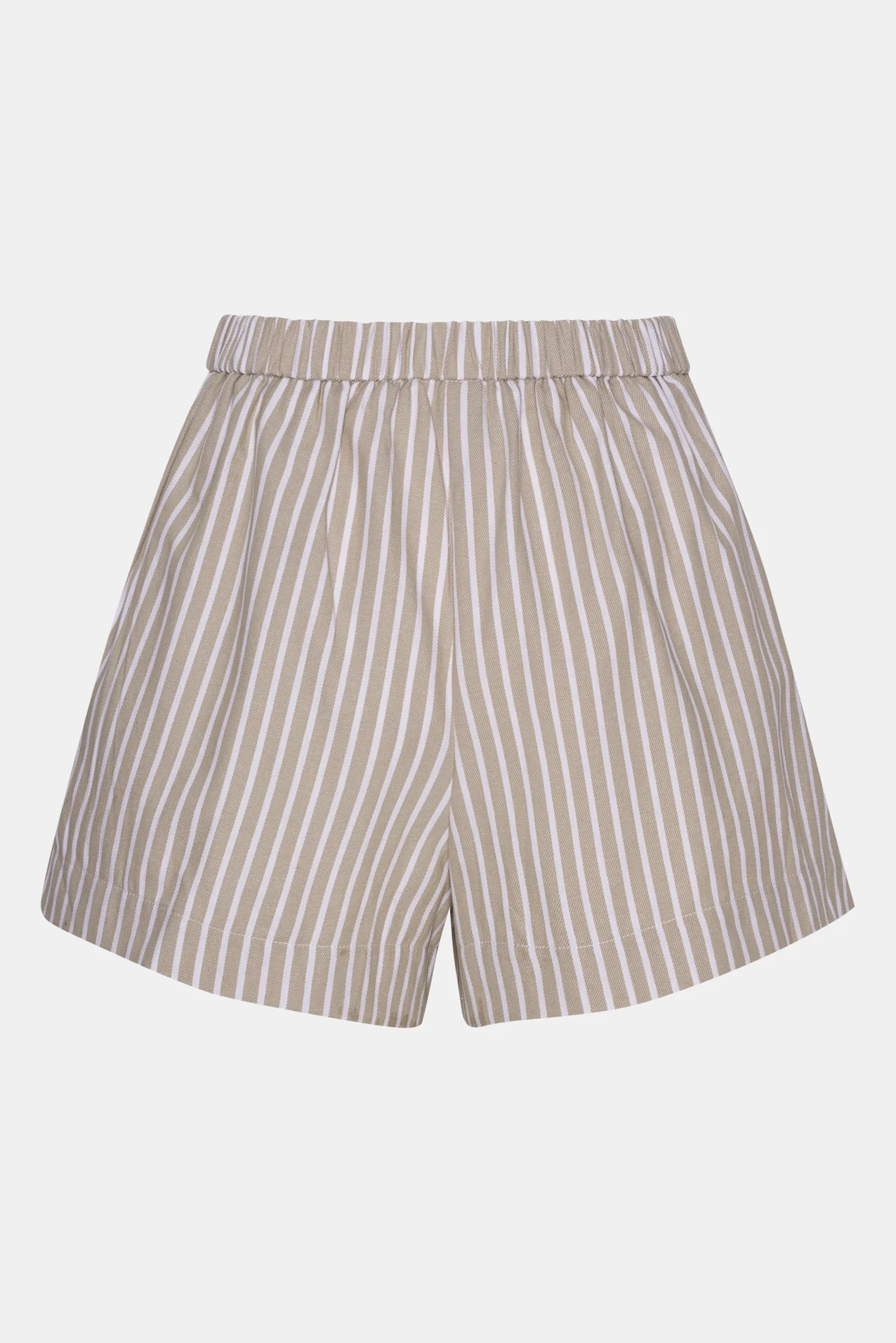 AlbaIC Shorts - Beige Stripe - Image 9