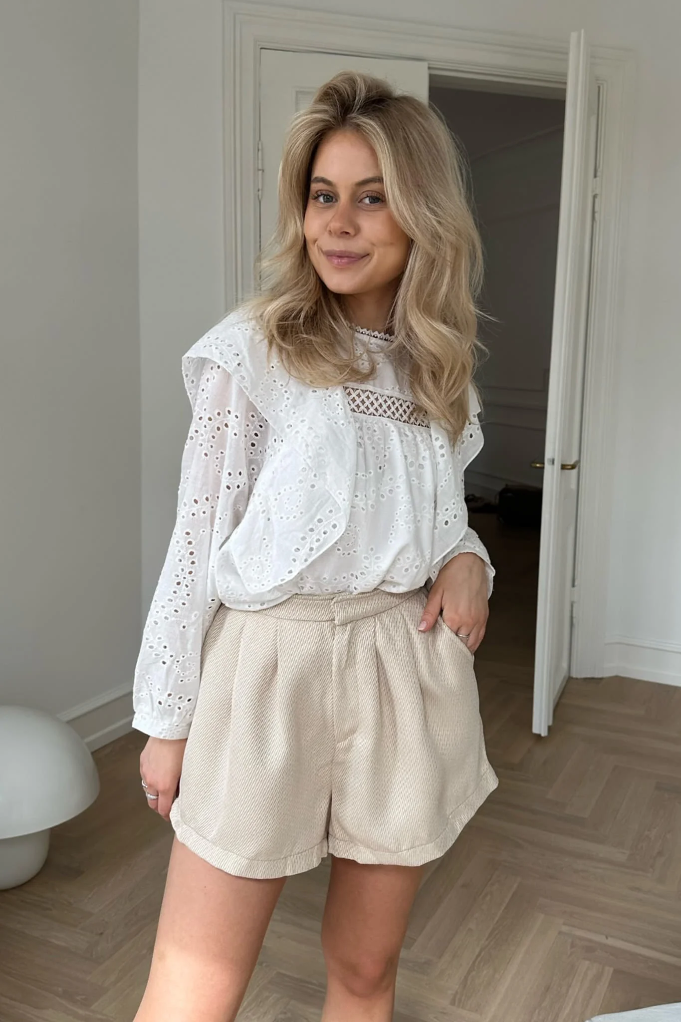 AlbaIC Shorts - Sand Melange - Image 8
