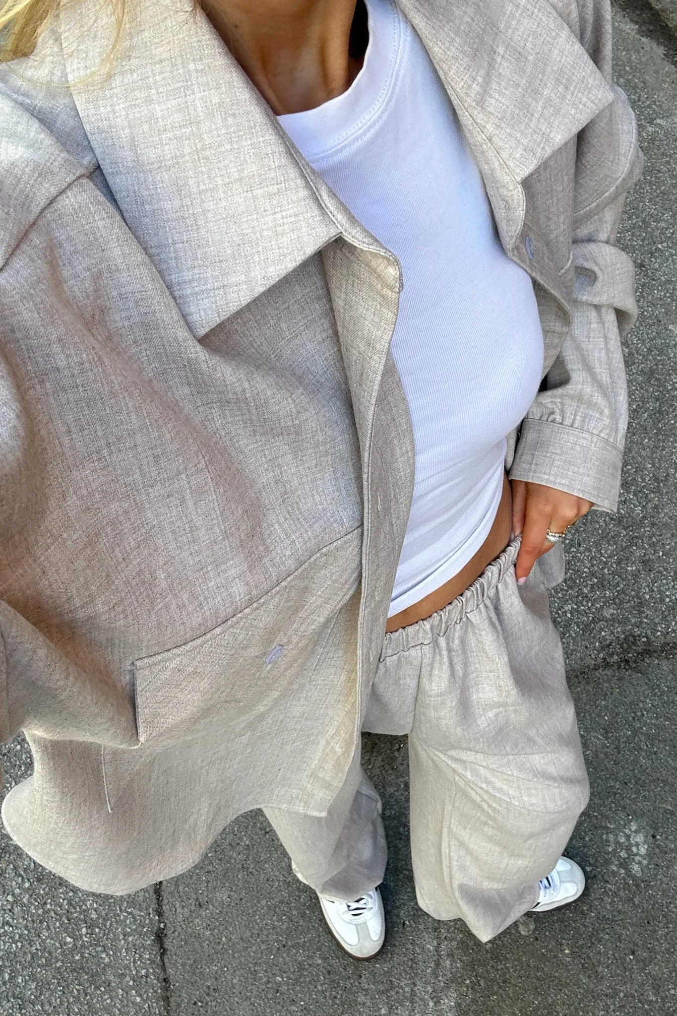 AlberteIC Pants - Beige - Image 13