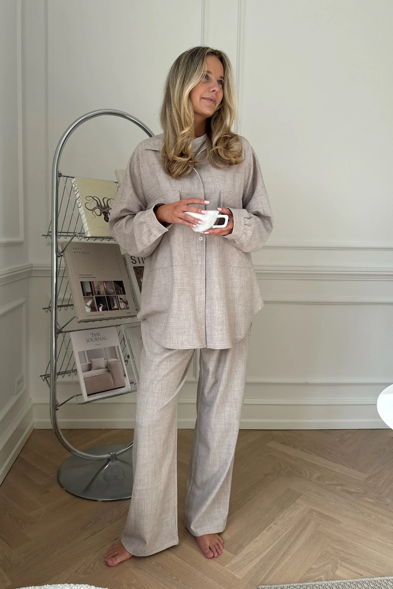 AlberteIC Pants - Beige - Image 7
