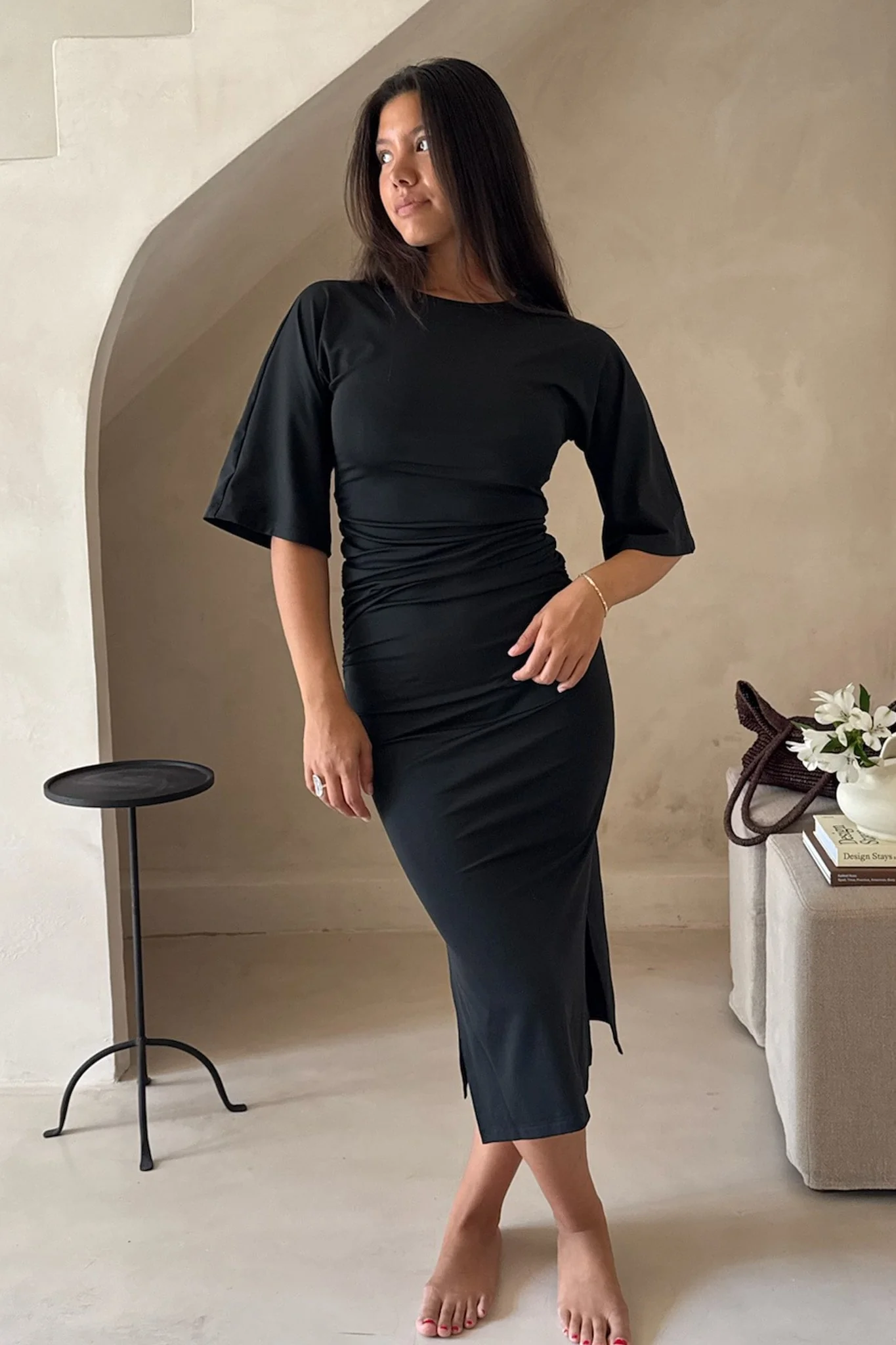 AlberteIC Dress - Black - Image 7