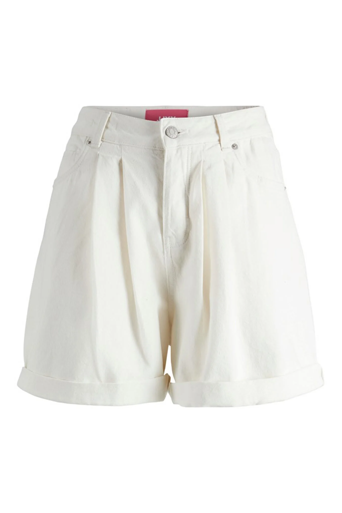 JXAlexa Loose MW Shorts - Ecru - Image 6