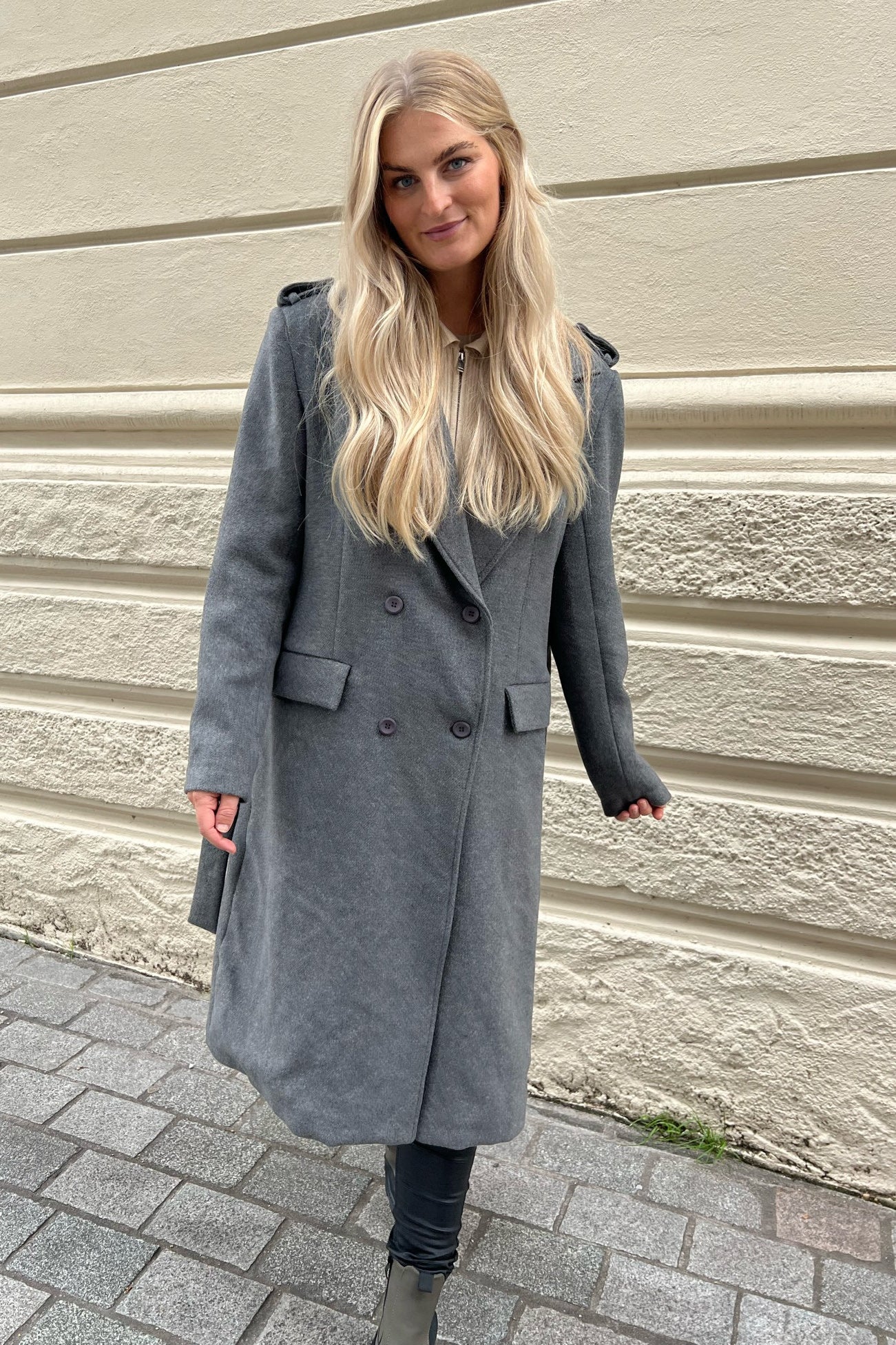 AlicaIC Wool Jacket - Dark Grey