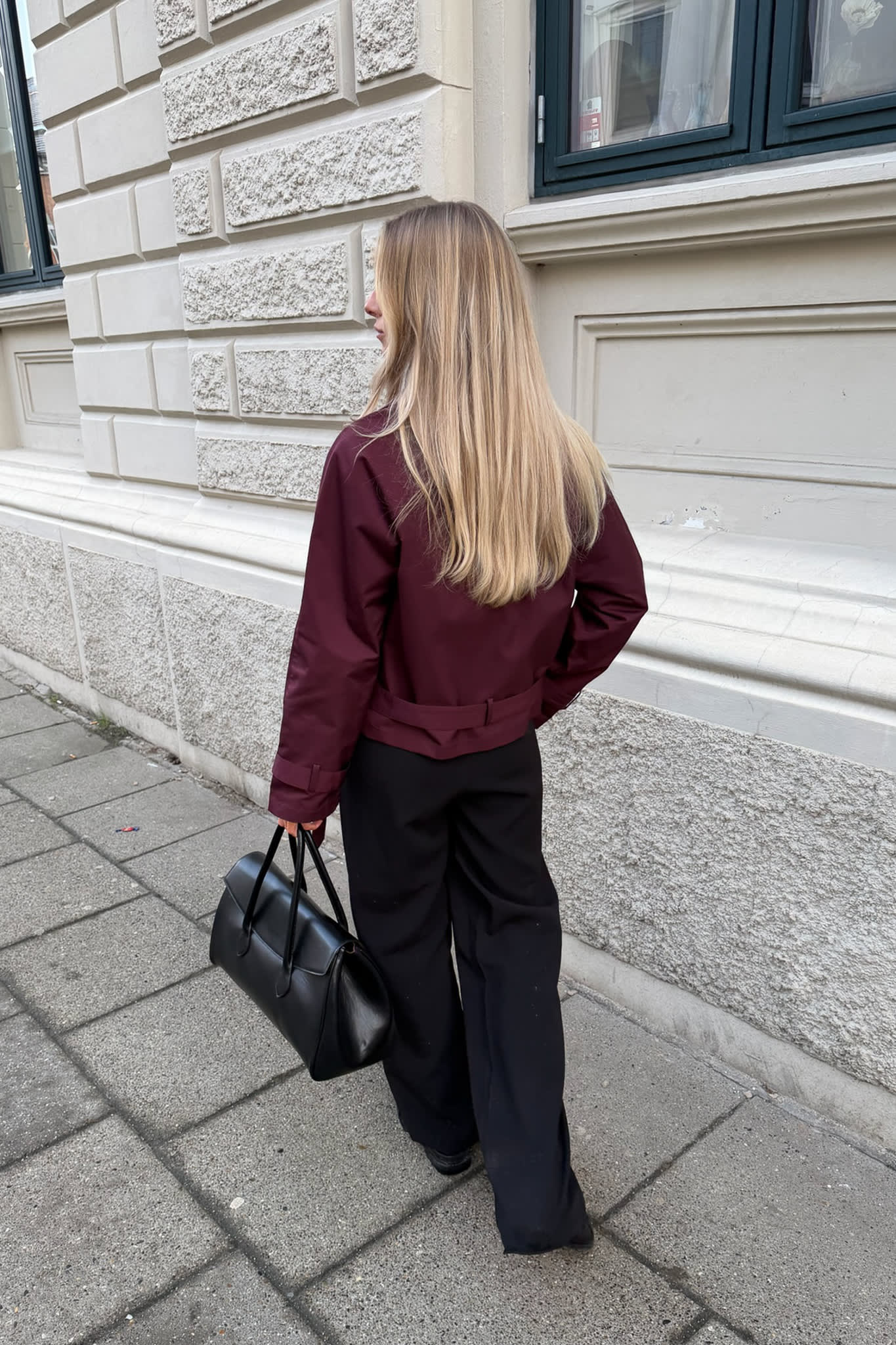 AlmaIC Trenchcoat - Bordeaux - Image 5