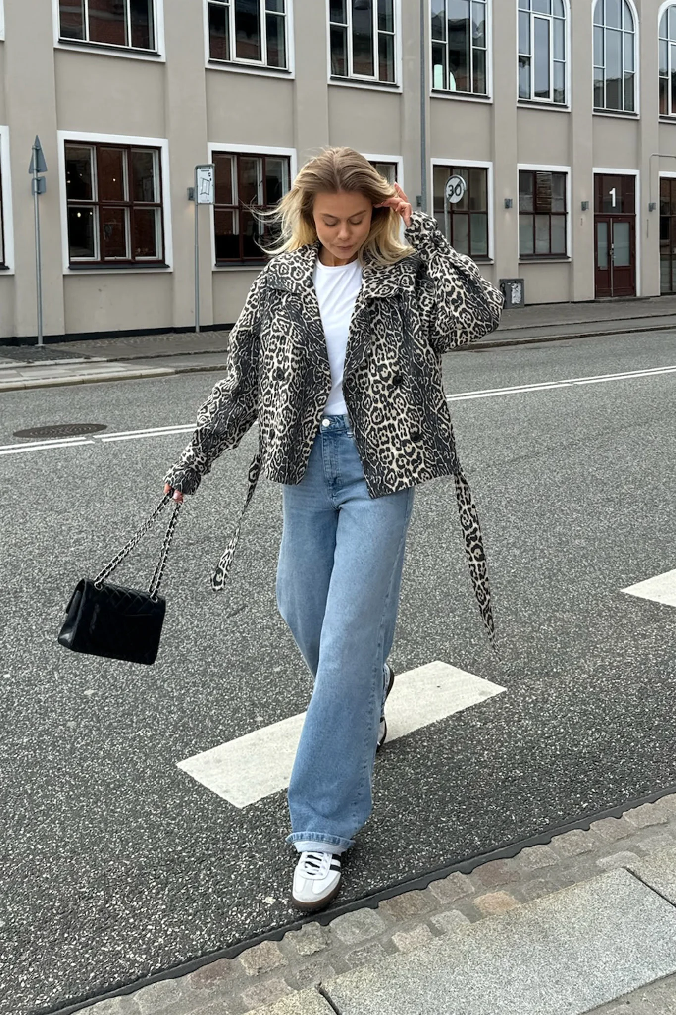 AlmaIC Trenchcoat - Leo Print - Image 13