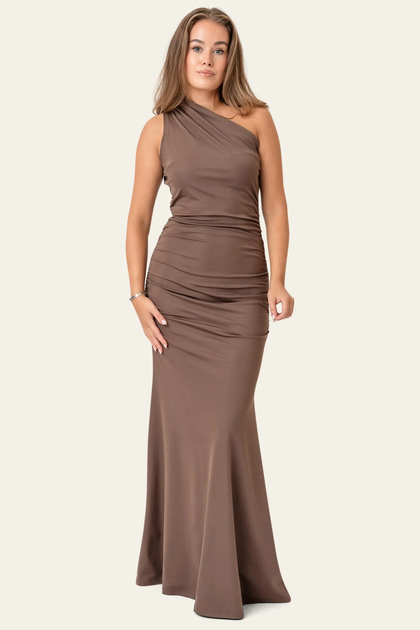 AndreaIC Maxi Dress - Dark Brown