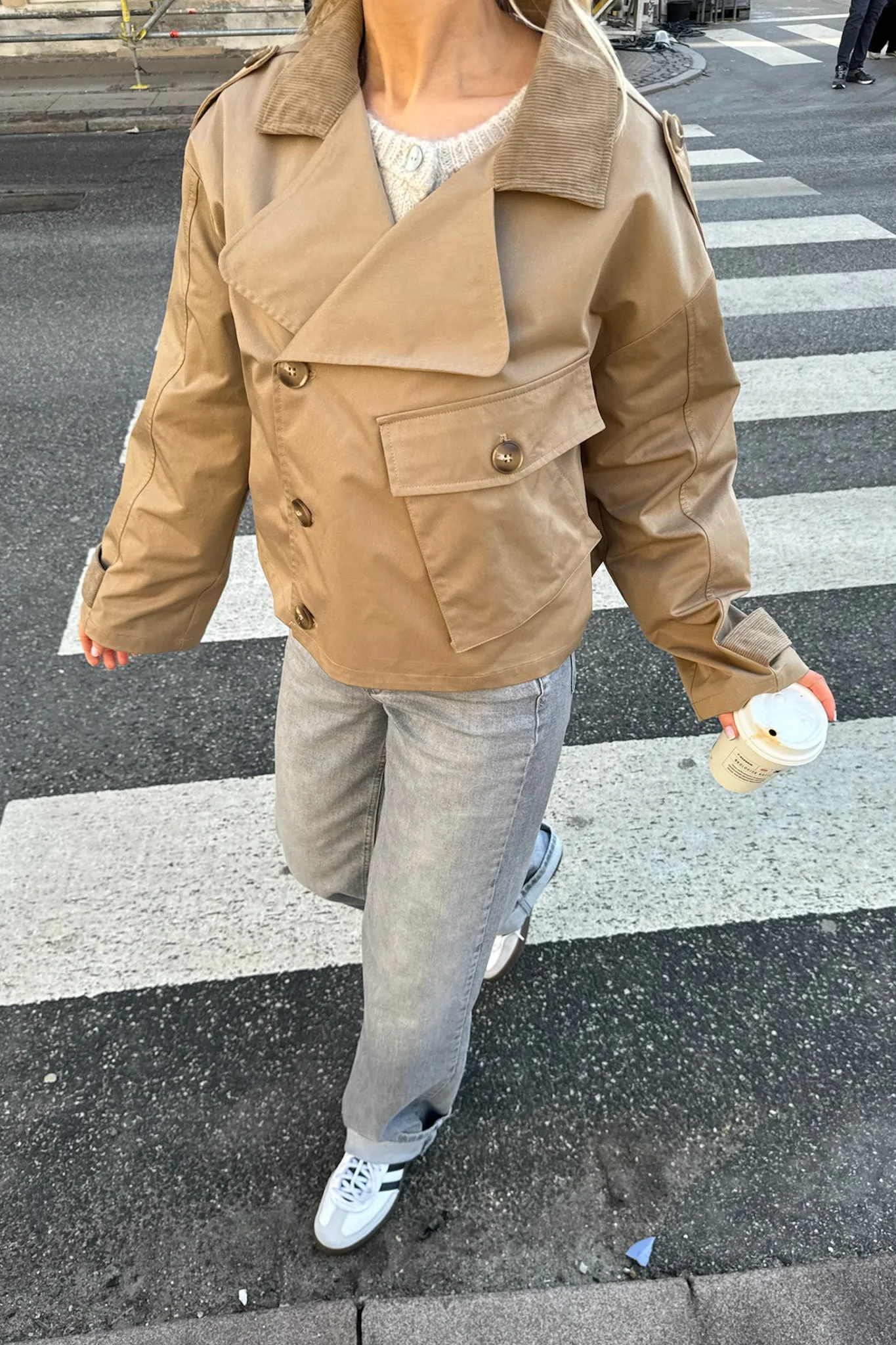 AstaIC Short Trenchcoat - Brown - Image 7