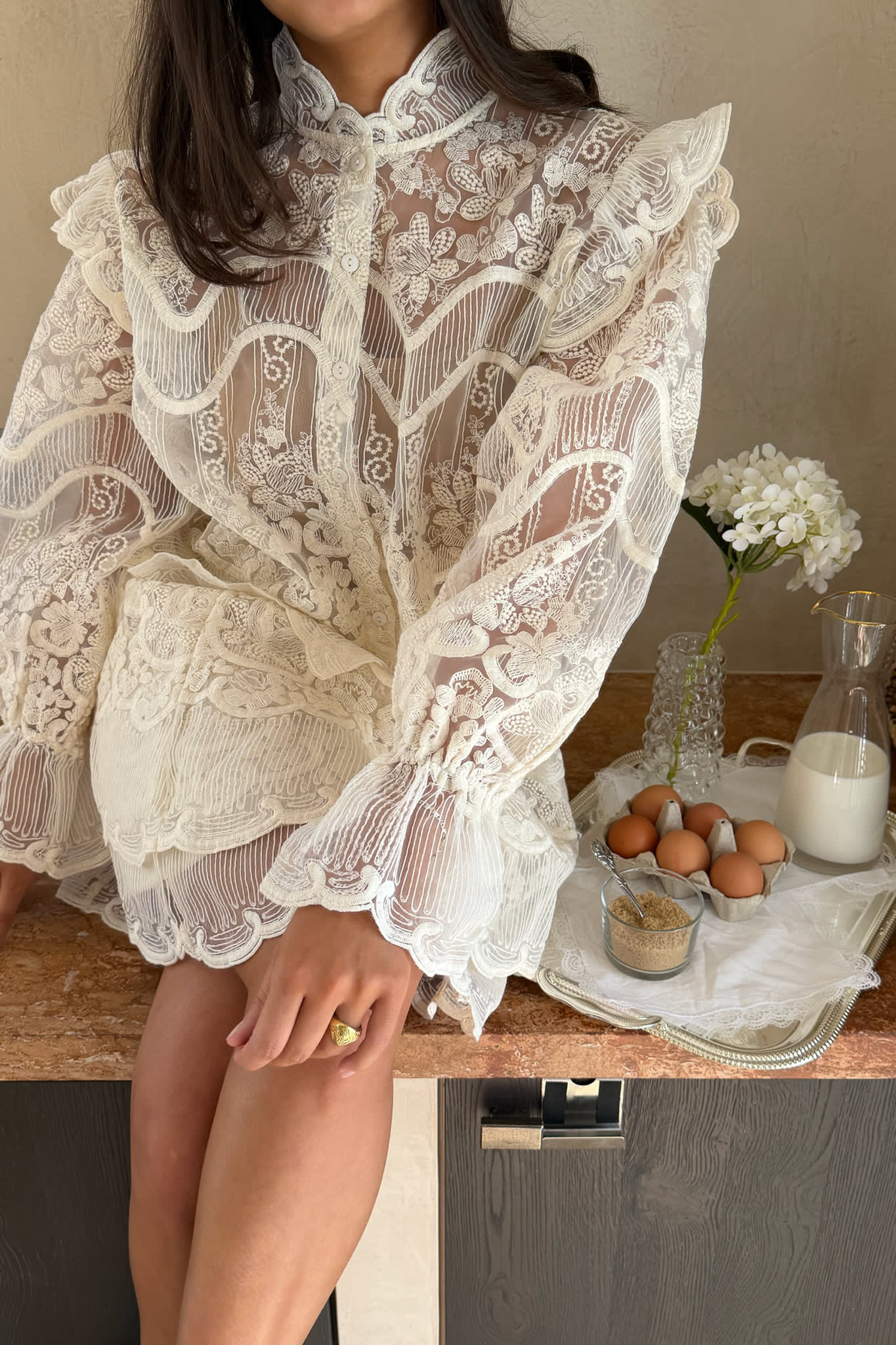 AuroraIC Shirt - Off White - Image 9