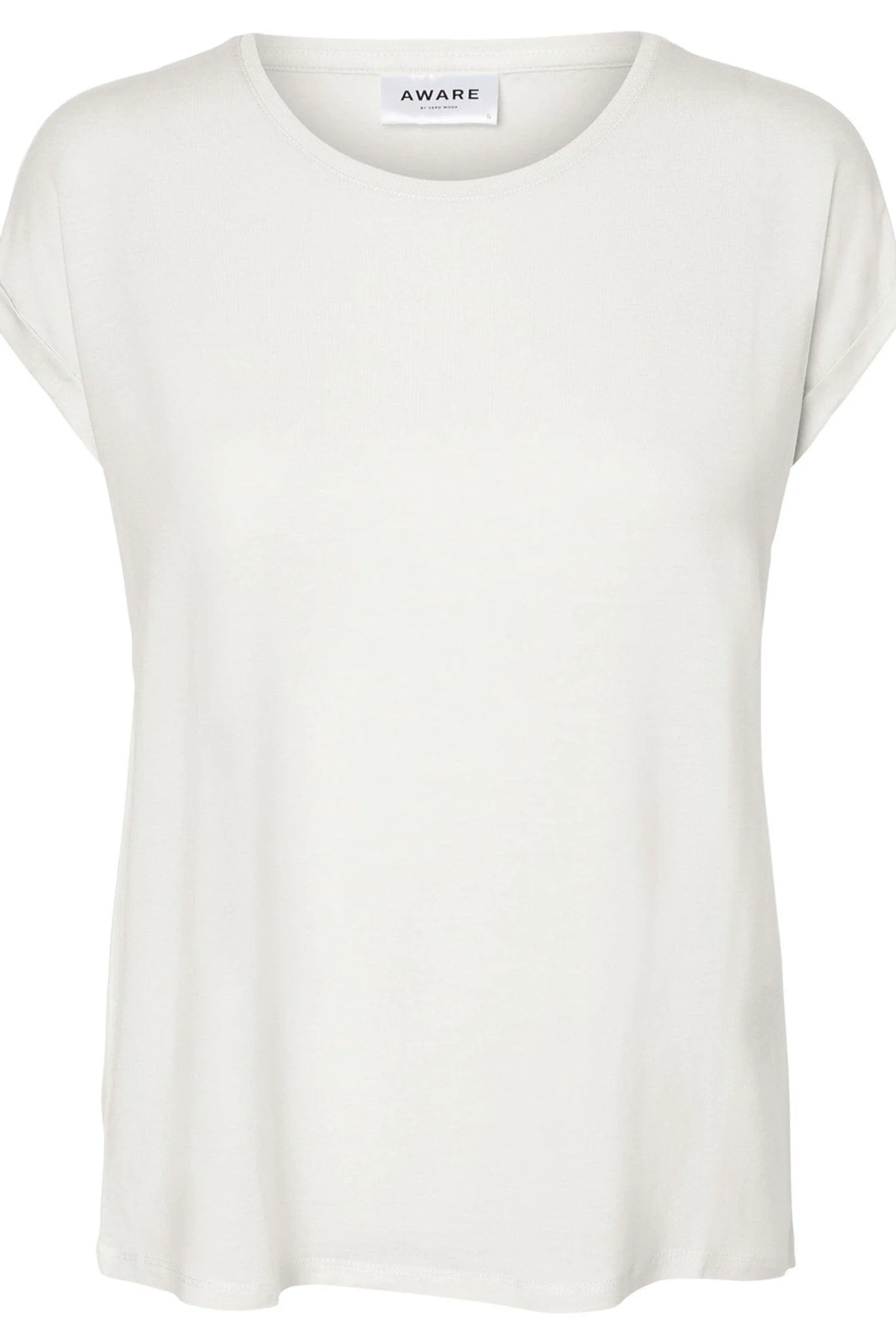 Ava Plain SS Top (Preorder del. week 46/47) - Snow White - Image 5