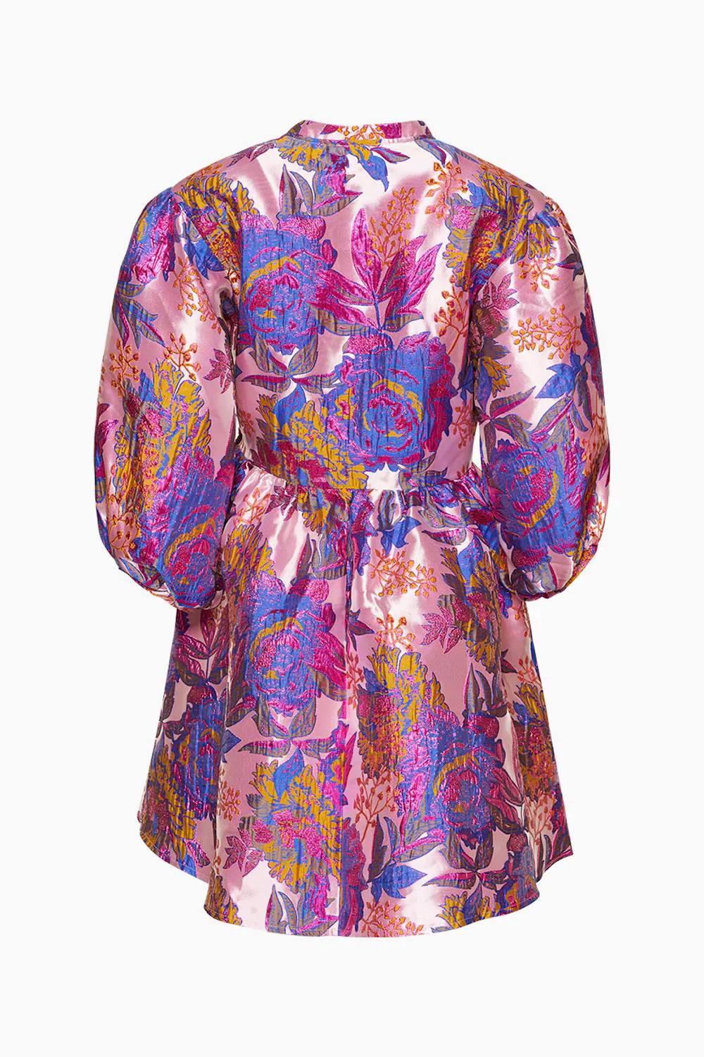 Noella Aya Wrap Dress - Fuchsia Mix - Image 5