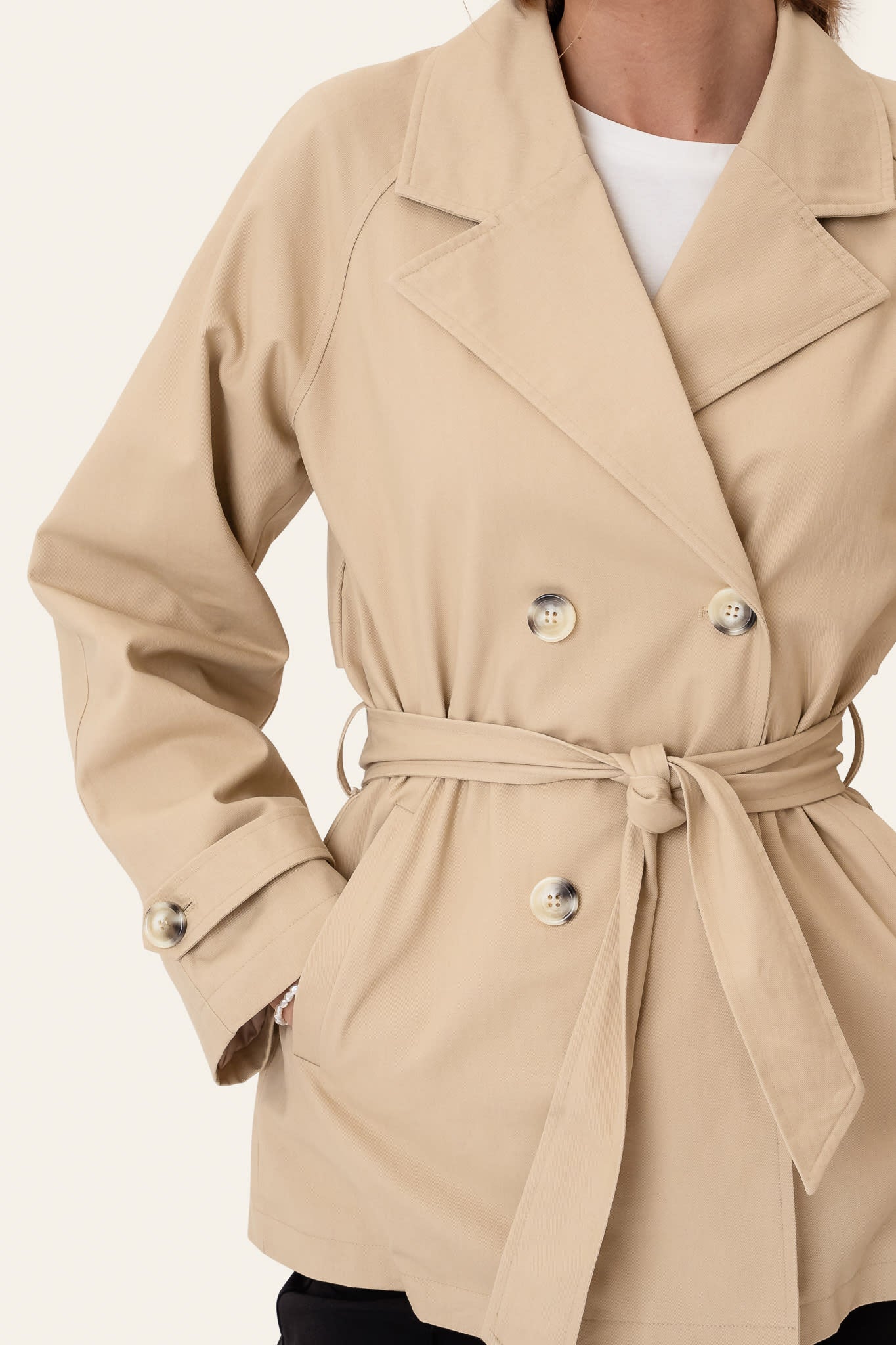 BeateIC Trenchcoat - Beige - Image 3