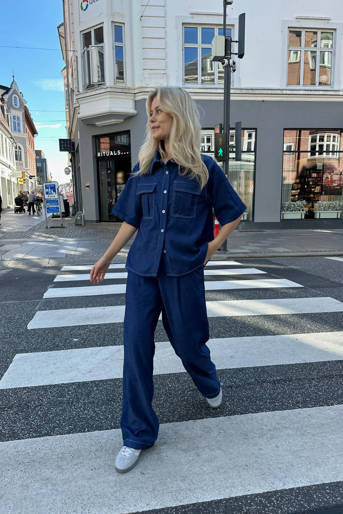 CelinaIC Pants - Denim Blue - Image 5