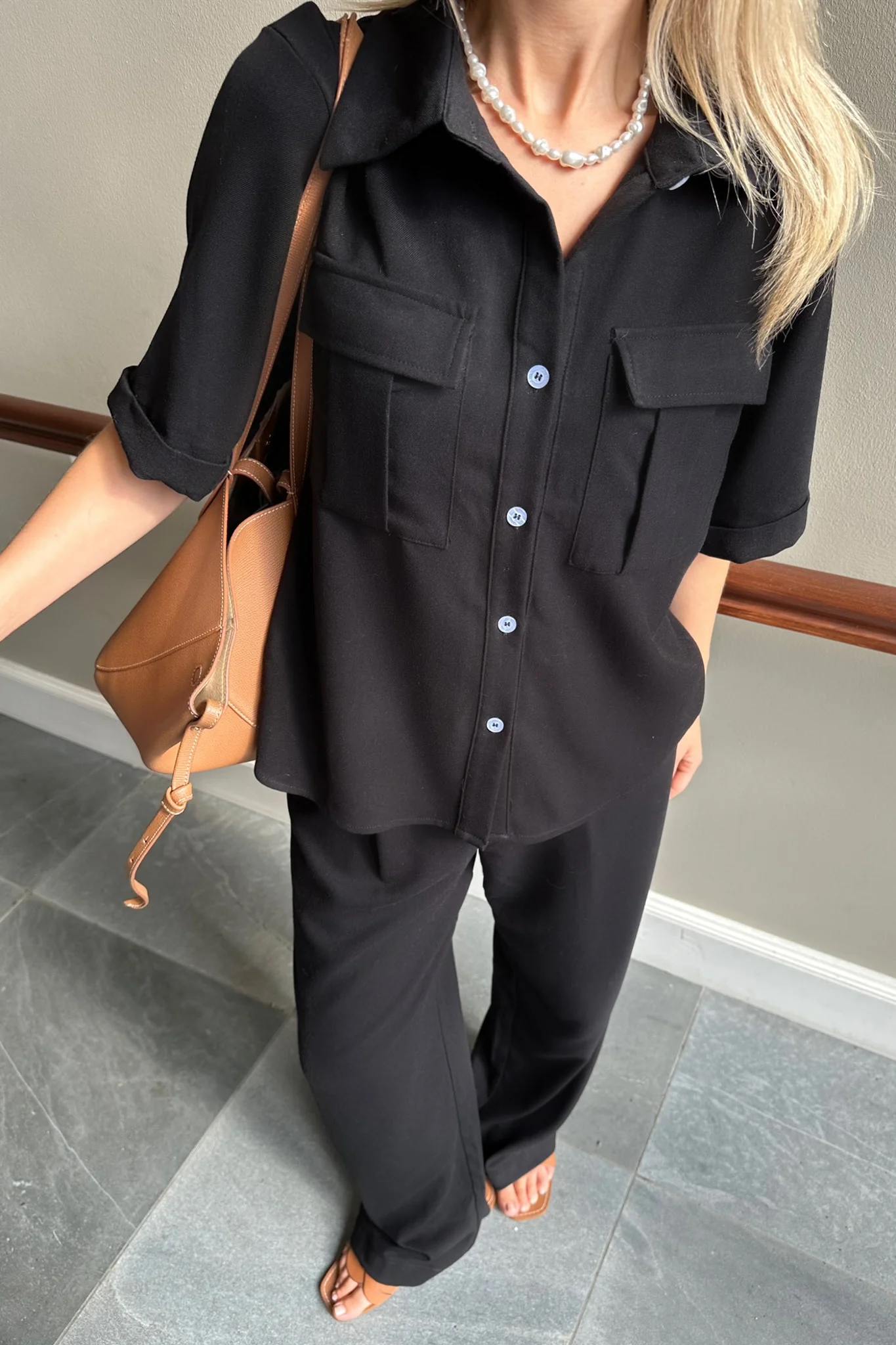 CelinaIC Shirt - Black - Image 2
