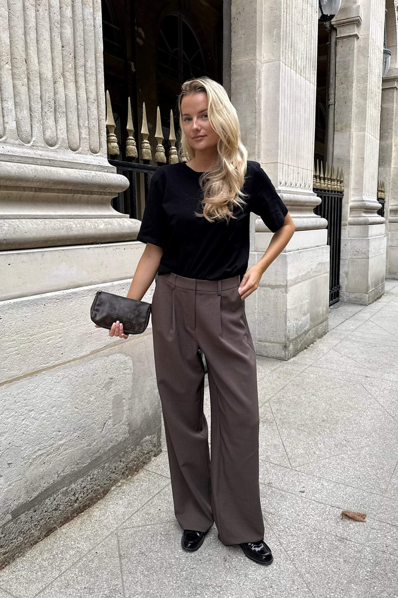 CelinaIC Pants - Dark Brown - Image 6