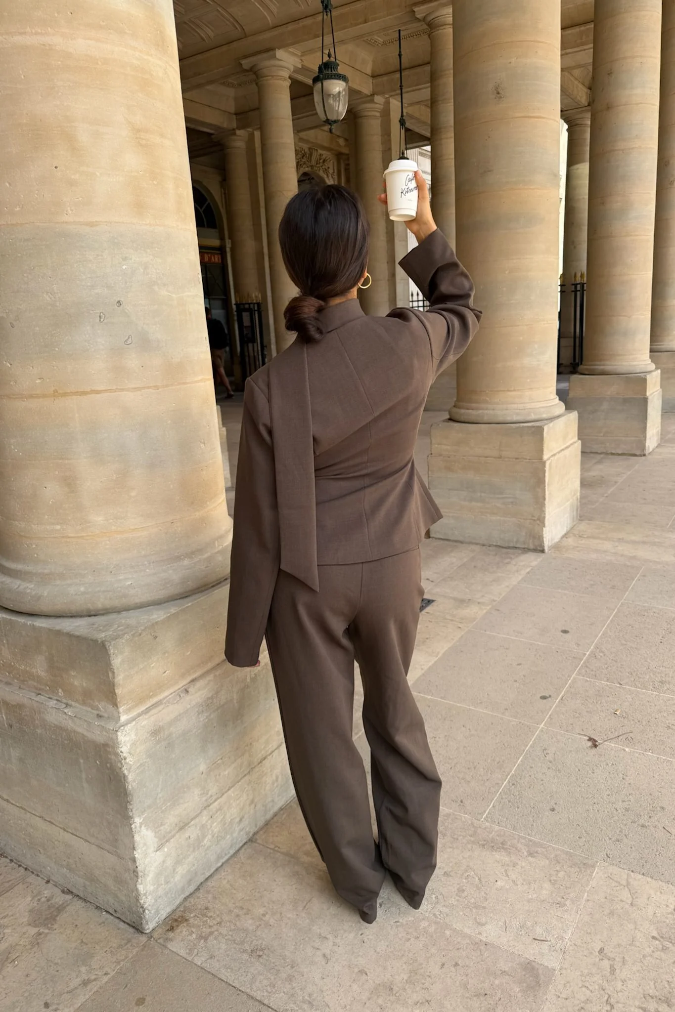 CelinaIC Pants - Dark Brown - Image 8