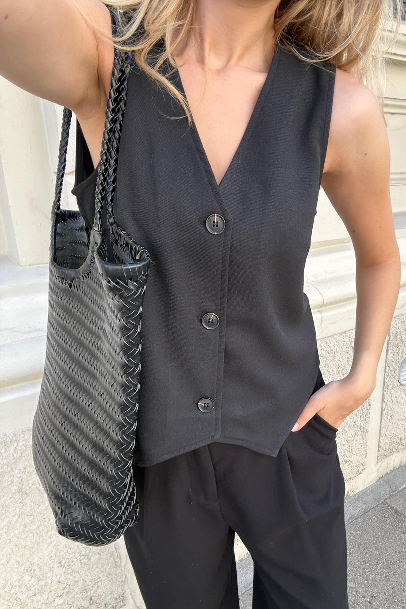 CelinaIC Vest - Black - Image 3