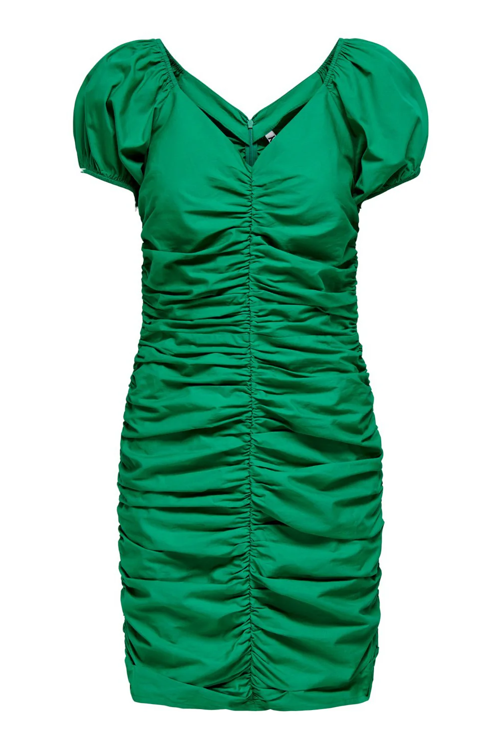 JDYCuba SS Ruching Dress - Viridis - Image 3