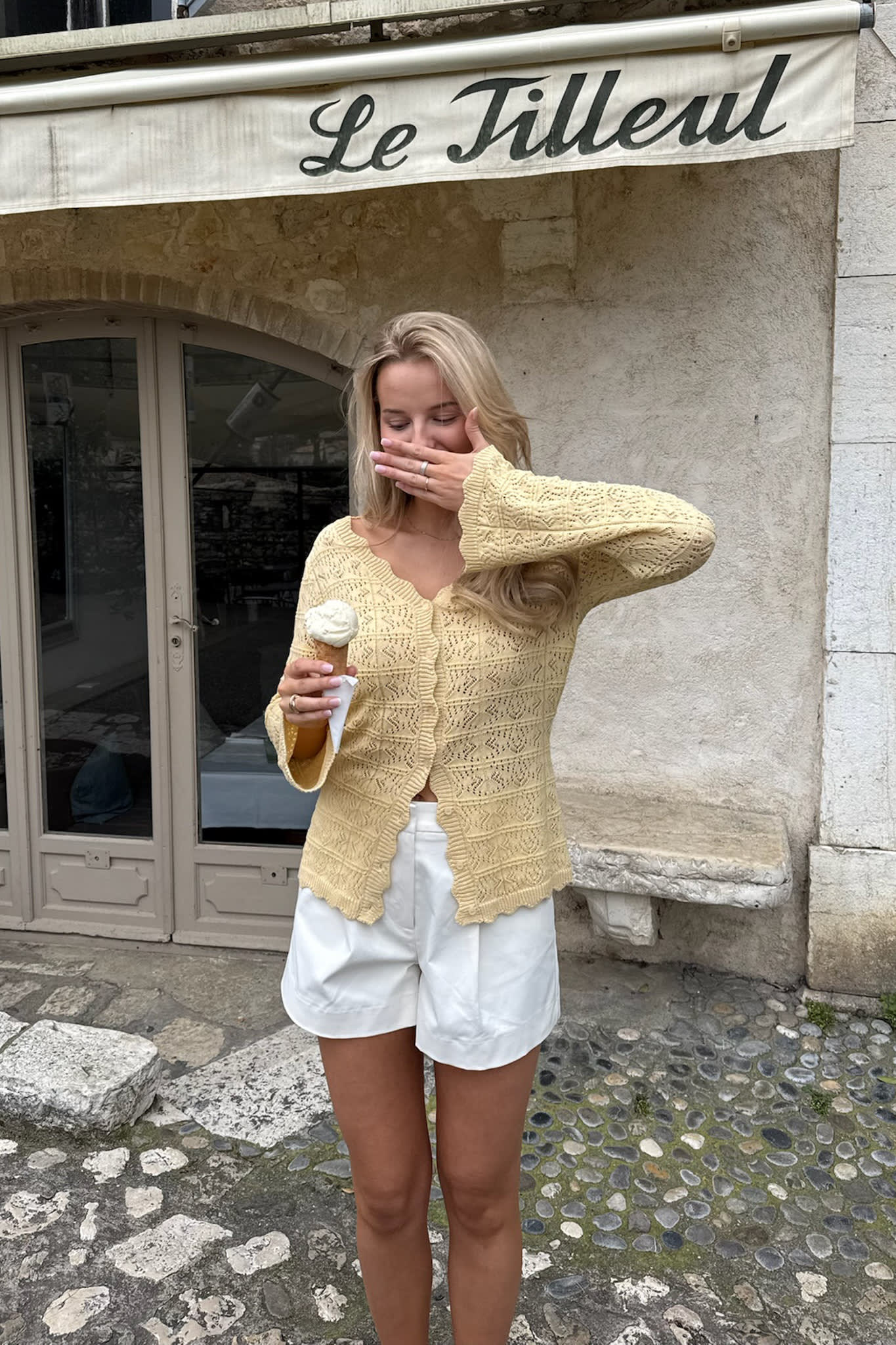 DagmarIC Cardigan - Yellow - Image 6