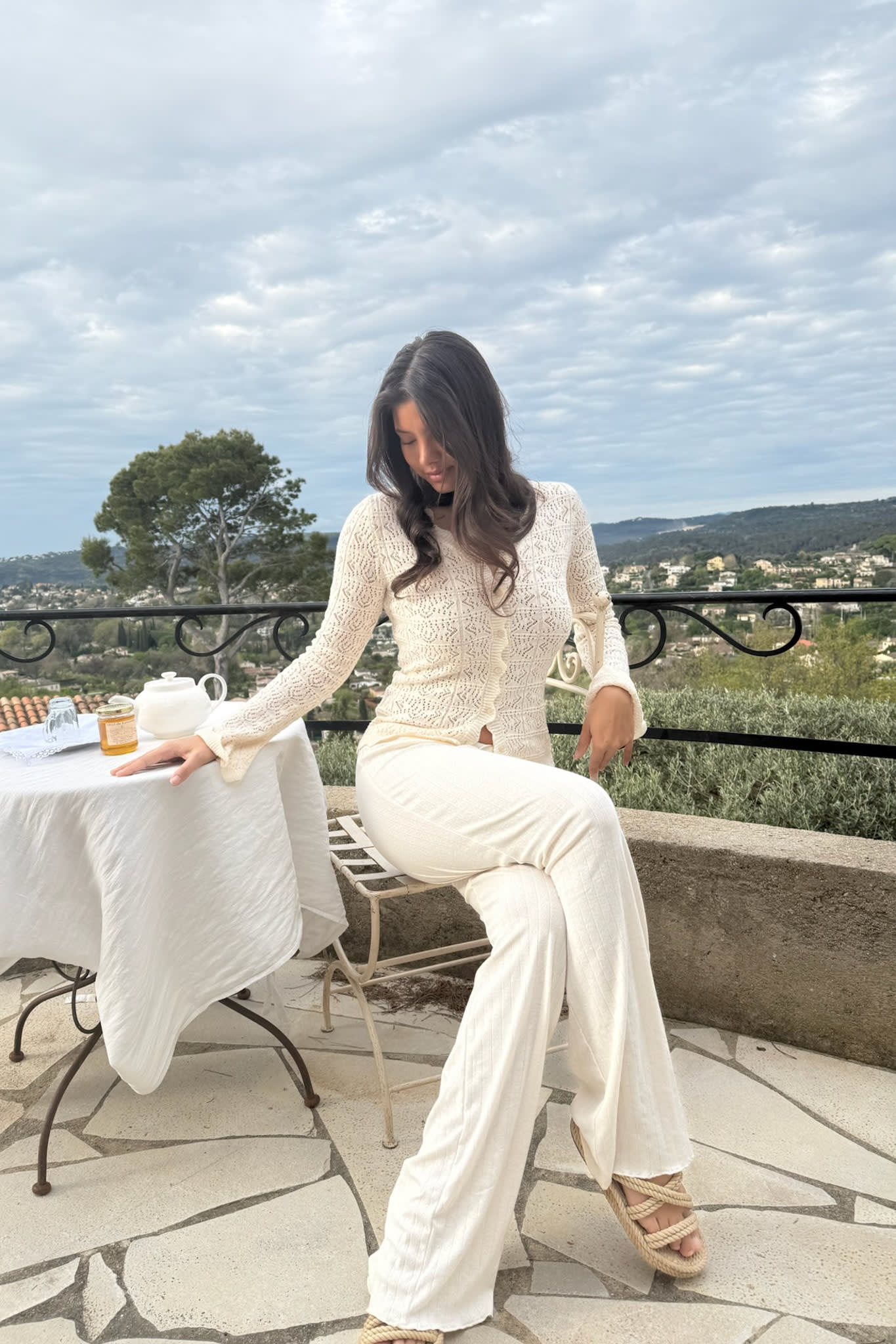 DagmarIC Cardigan - Off White - Image 6
