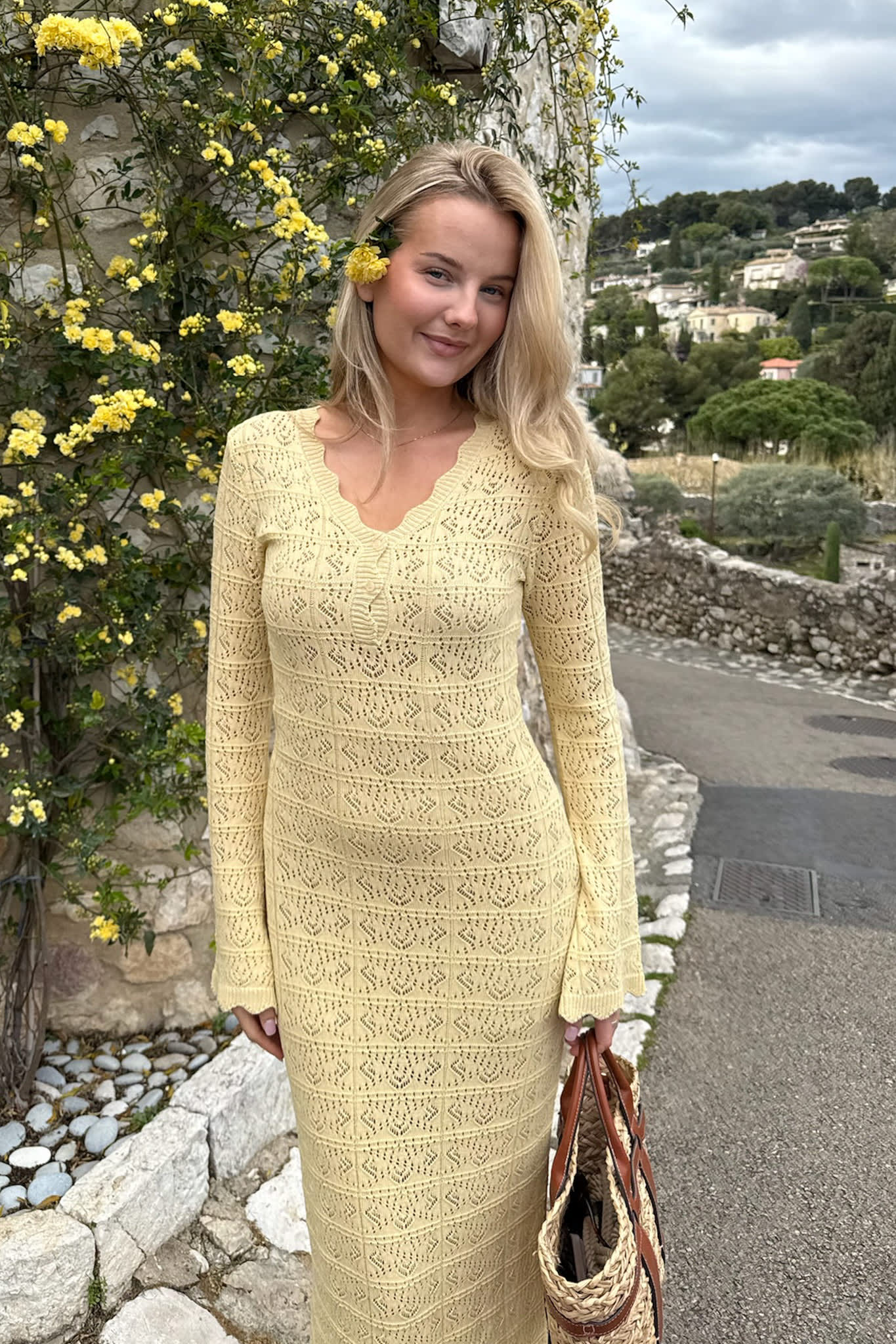 DagmarIC Maxi Dress - Yellow - Image 3