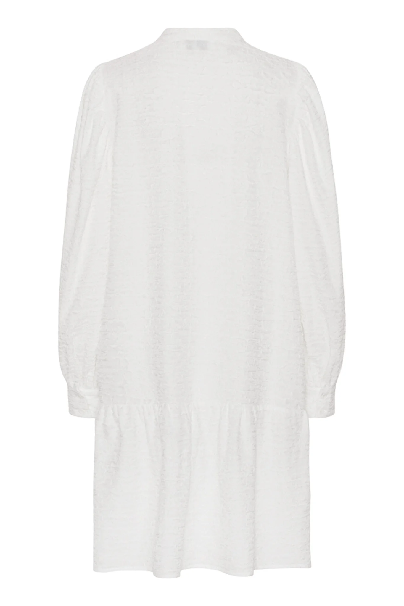 ElieIC Ruffle Dress - White - Image 8