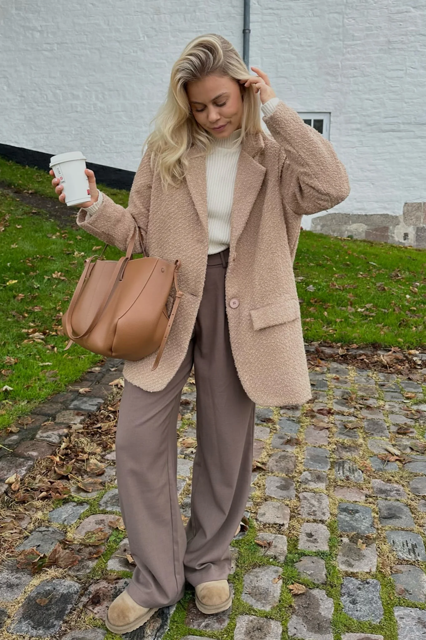 ElisaIC Blazer - Light Brown