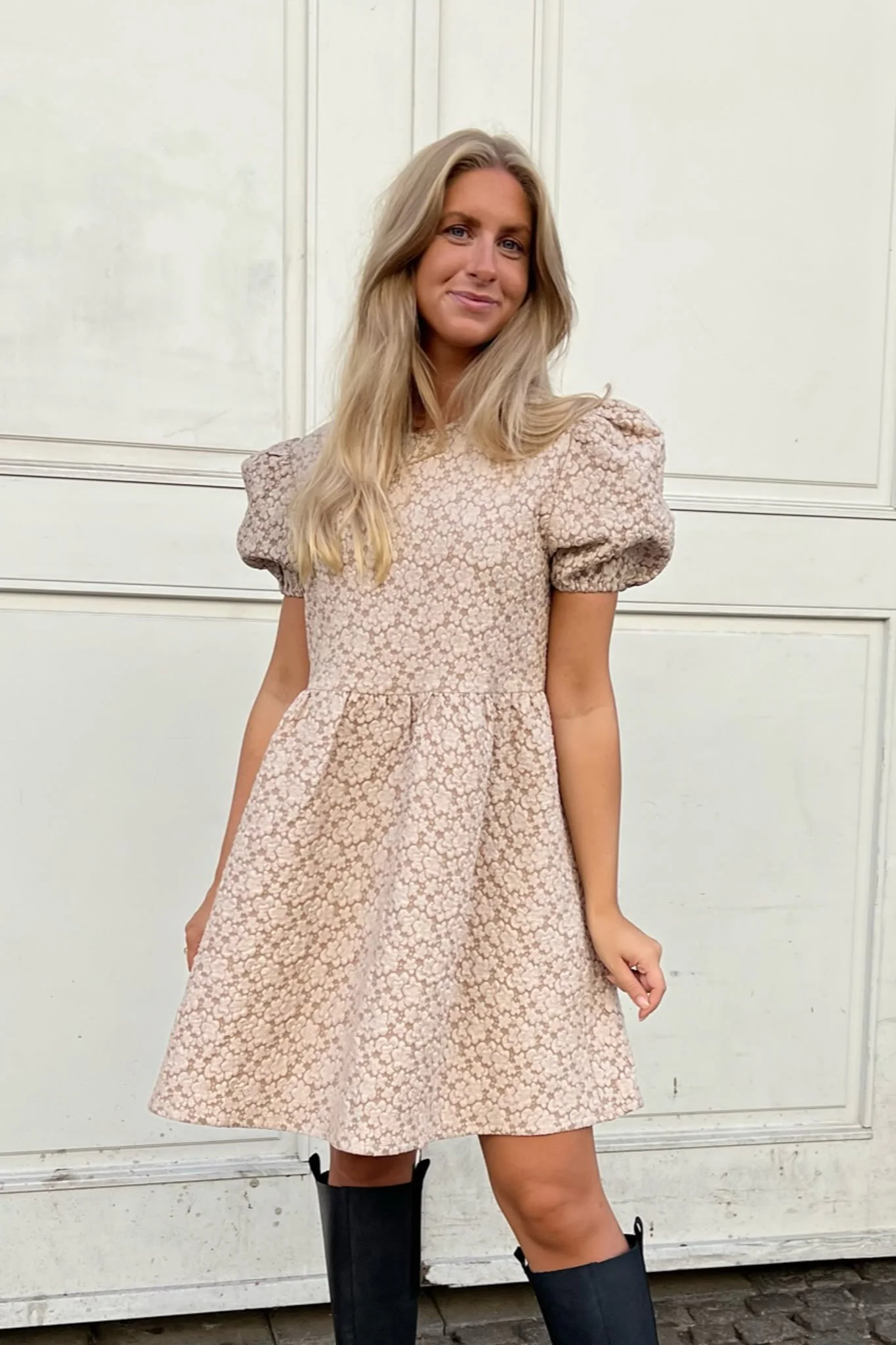 EliseIC Dress - Misty Beige - Image 2