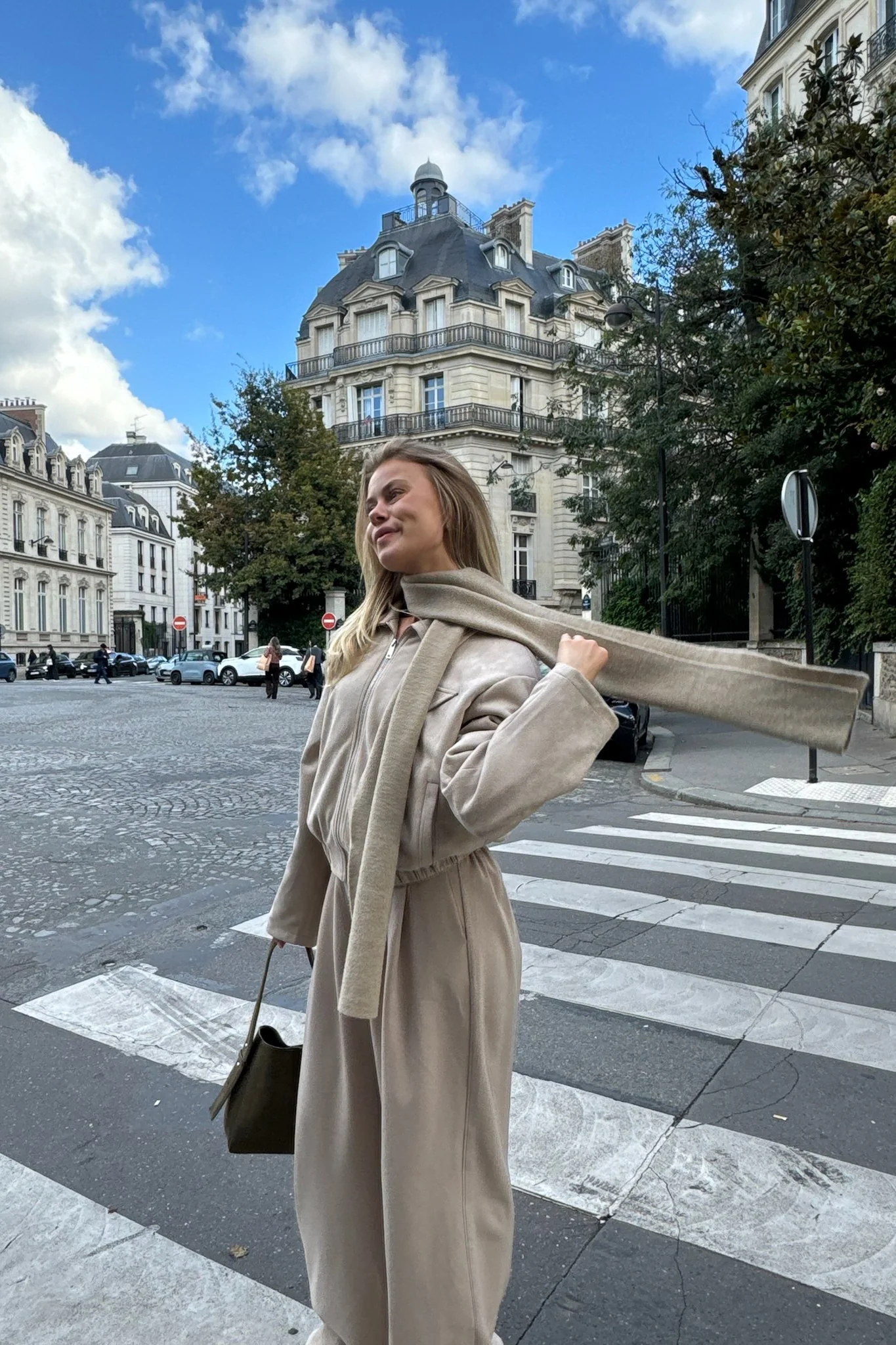 EllenIC Scarf - Beige - Image 5