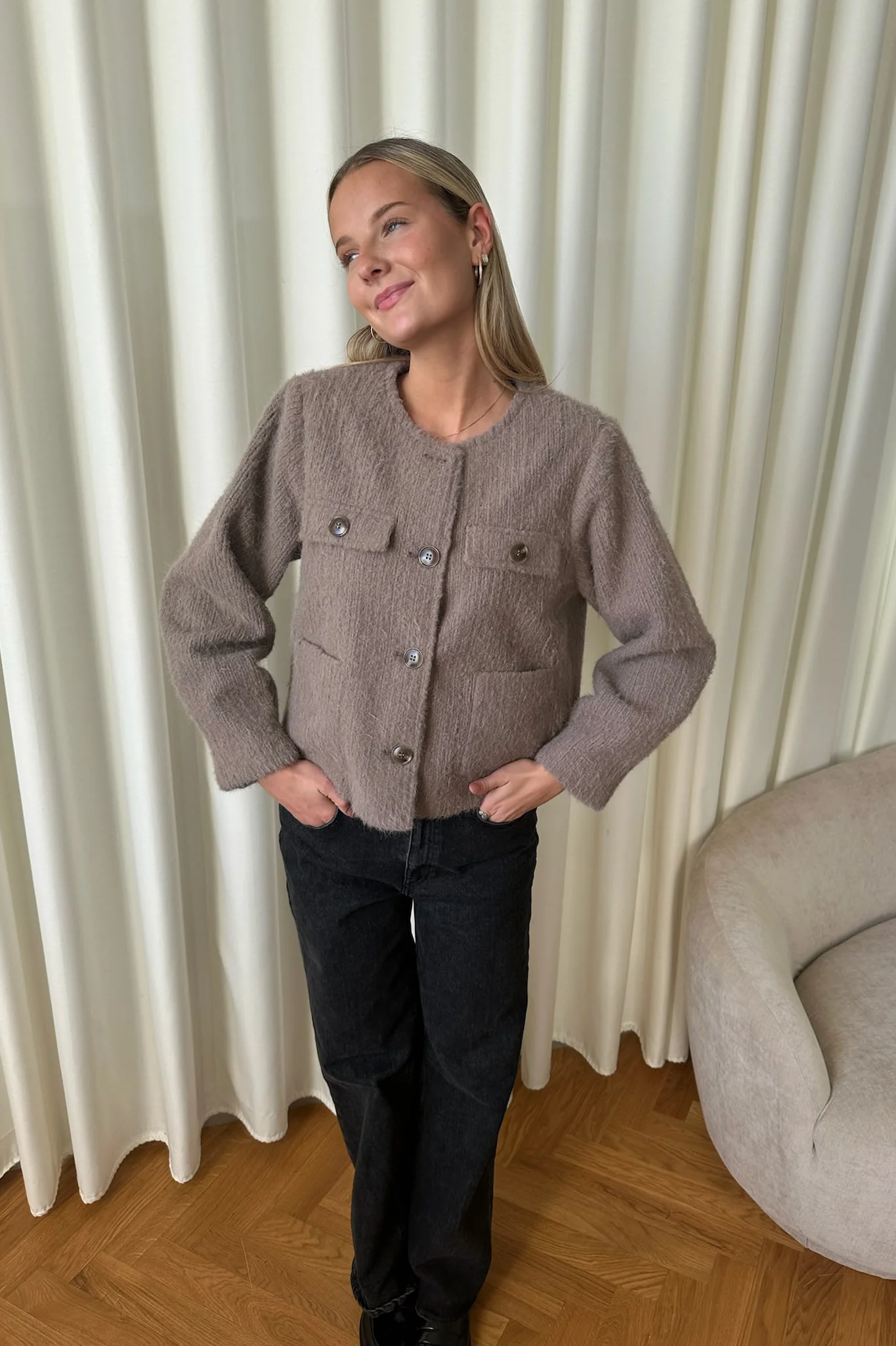 ElliIC Jacket - Brown - Image 8