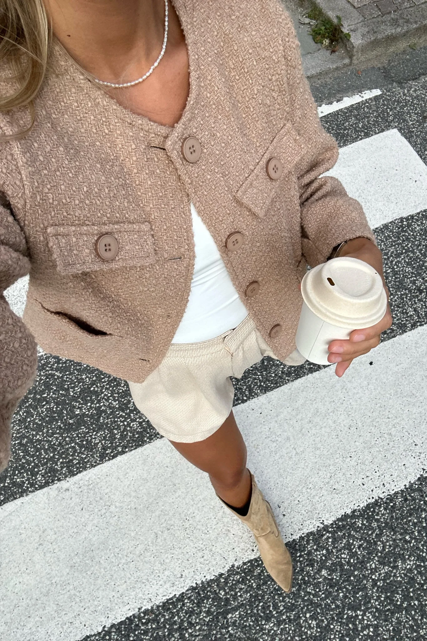 EllinorIC Jacket - Light Brown - Image 2