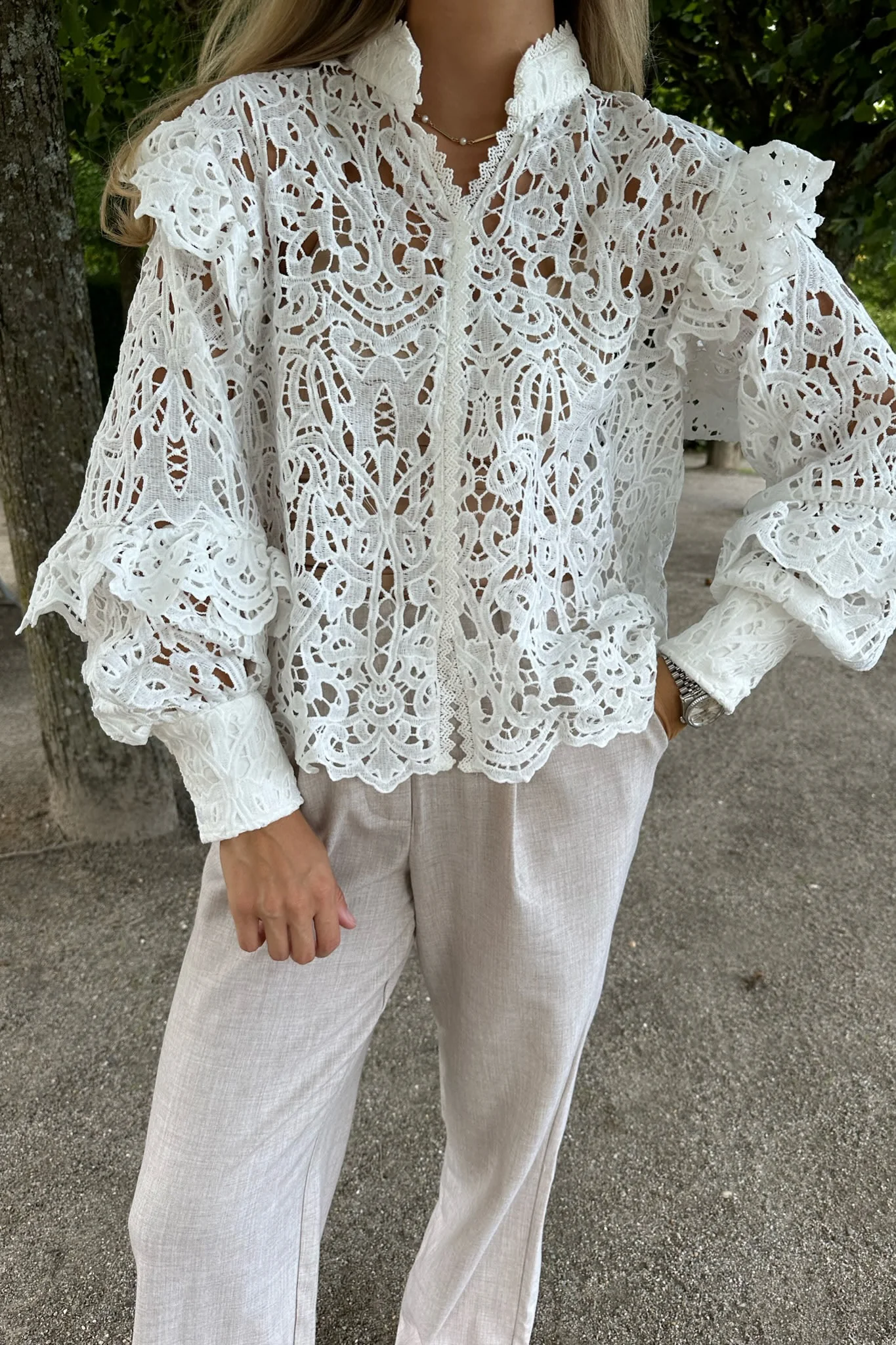 EmilieIC Blouse - White - Image 2