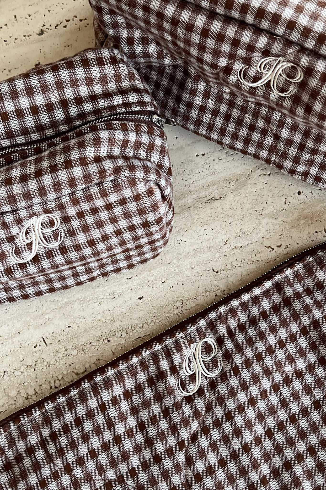 EmilieIC Computer Sleeve - Brown Checks - Image 4