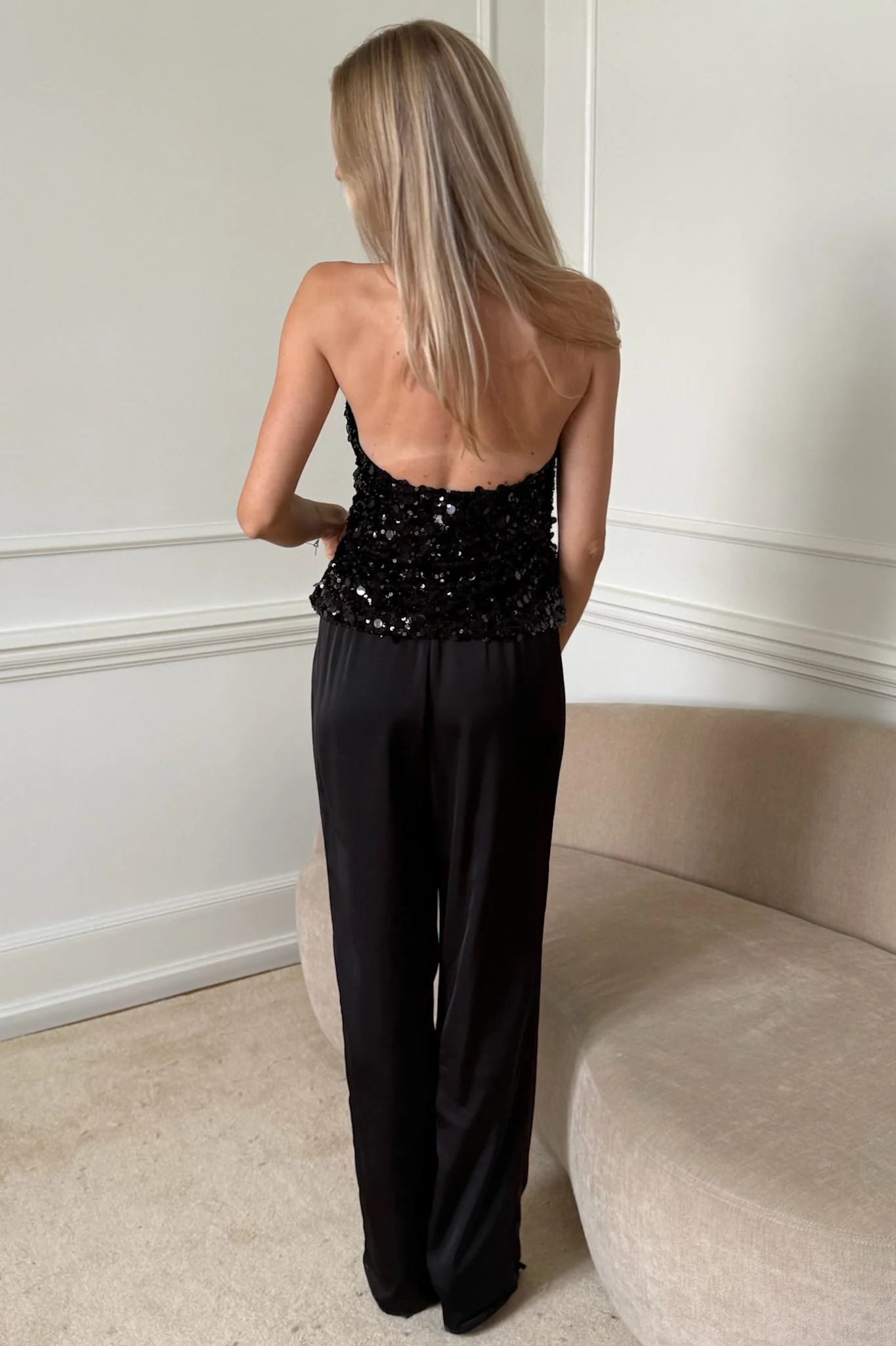 EmilyIC Top - Black Sequin - Image 3