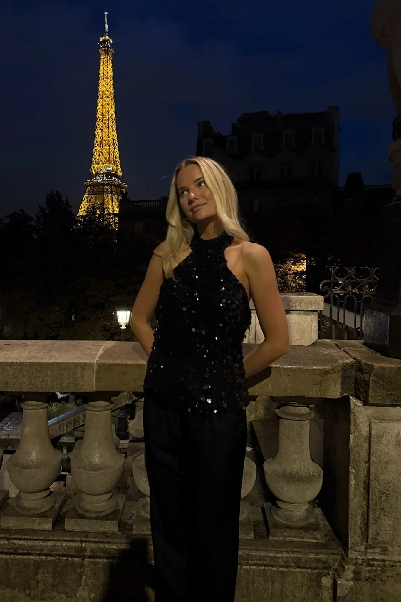 EmilyIC Top - Black Sequin - Image 4