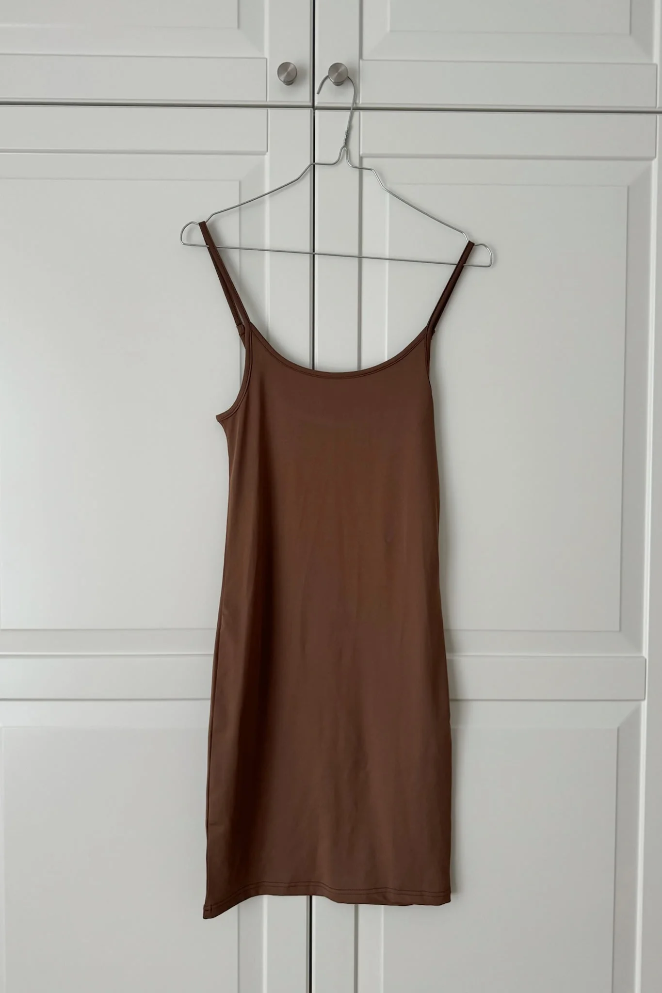 EmmaIC Slip Dress - Brown - Image 3