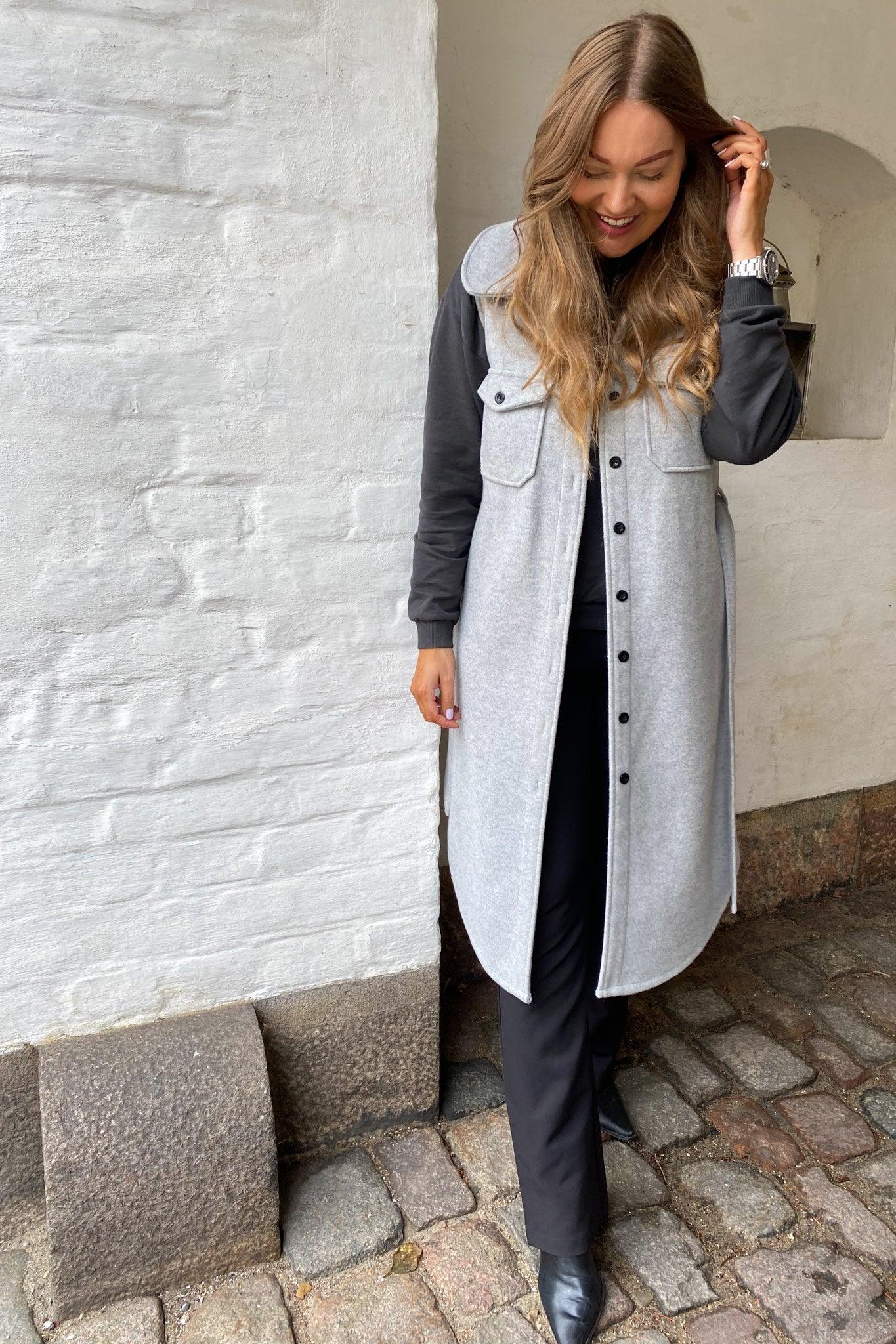 Emmy Vest - Lys Grå - Image 7