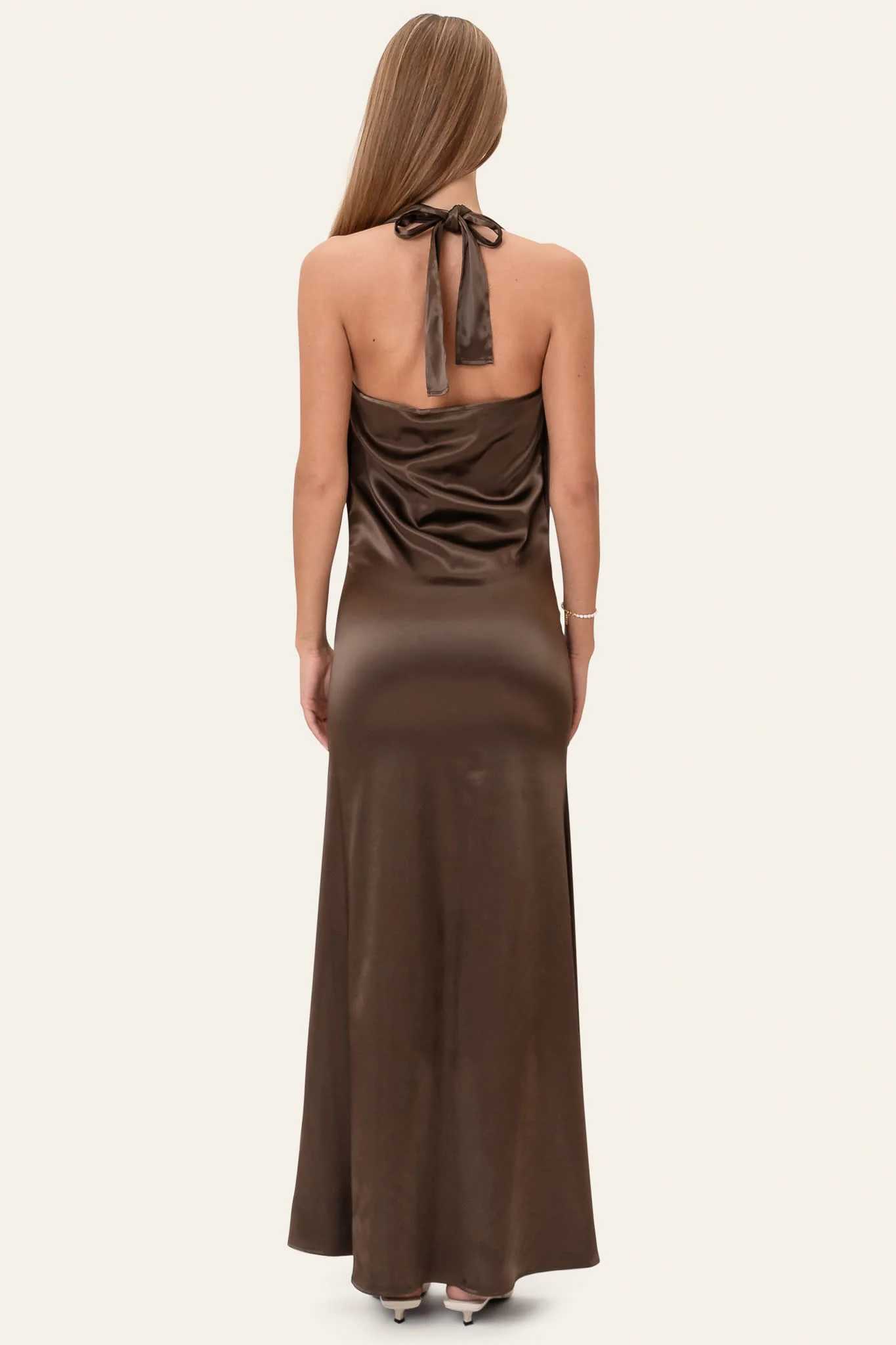 EvelynIC Maxi Dress - Dark Brown - Image 6