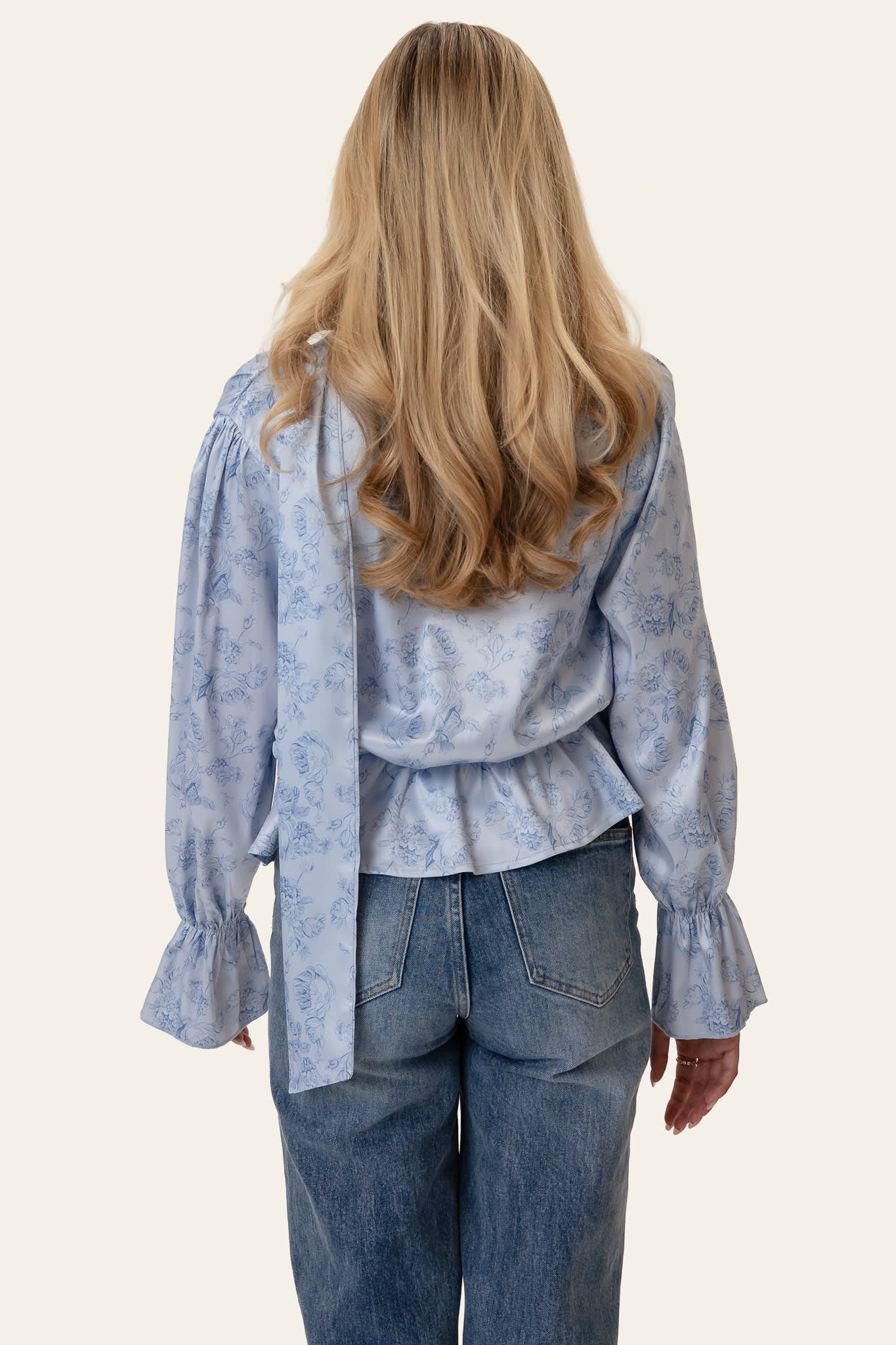 FreyaIC Shirt - Soft Blue Blossom - Image 5