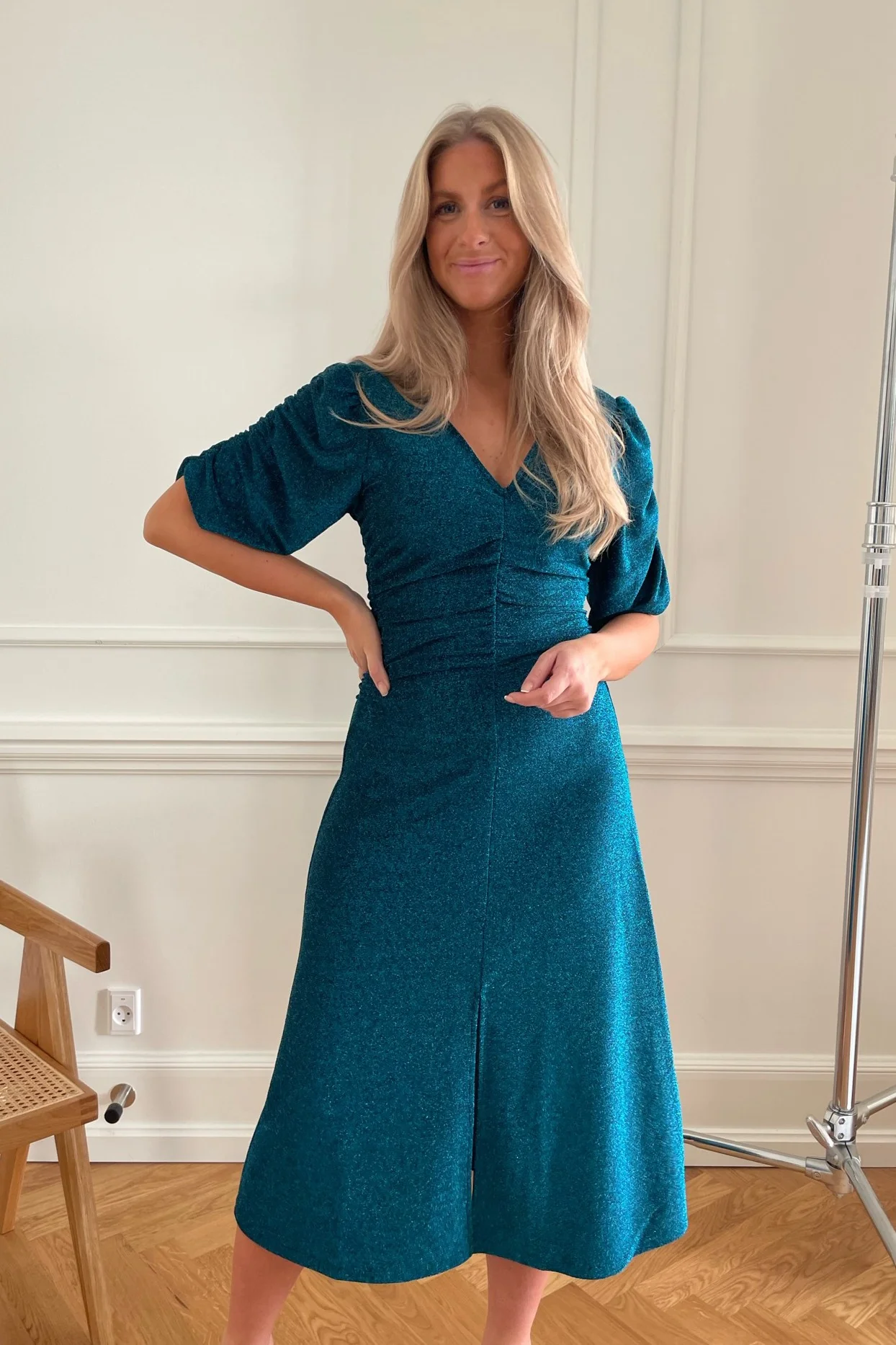 Glitera Dress - Capri Breeze - Image 4