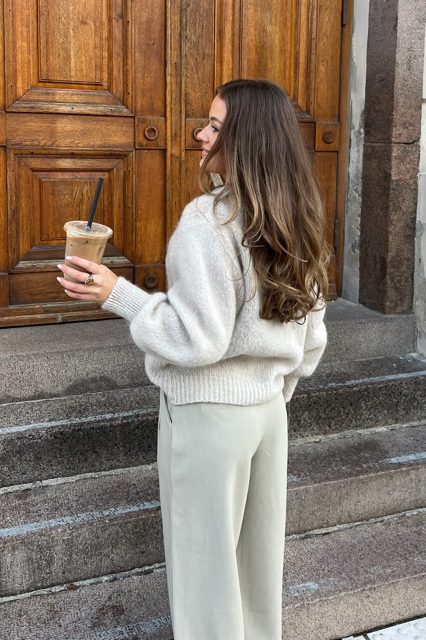 IdaIC Cardigan - Beige - Image 9