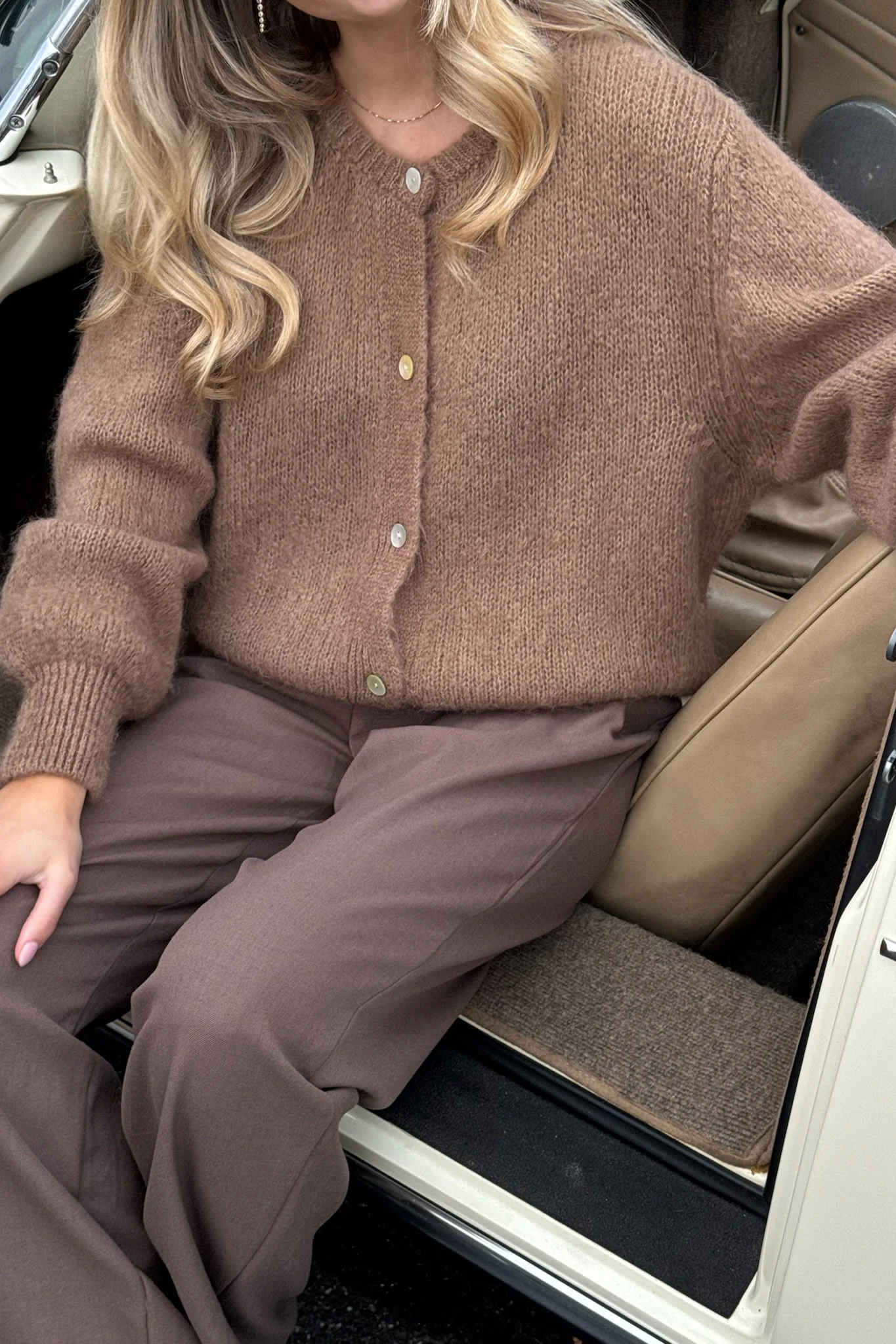 IdaIC Cardigan - Camel - Image 5