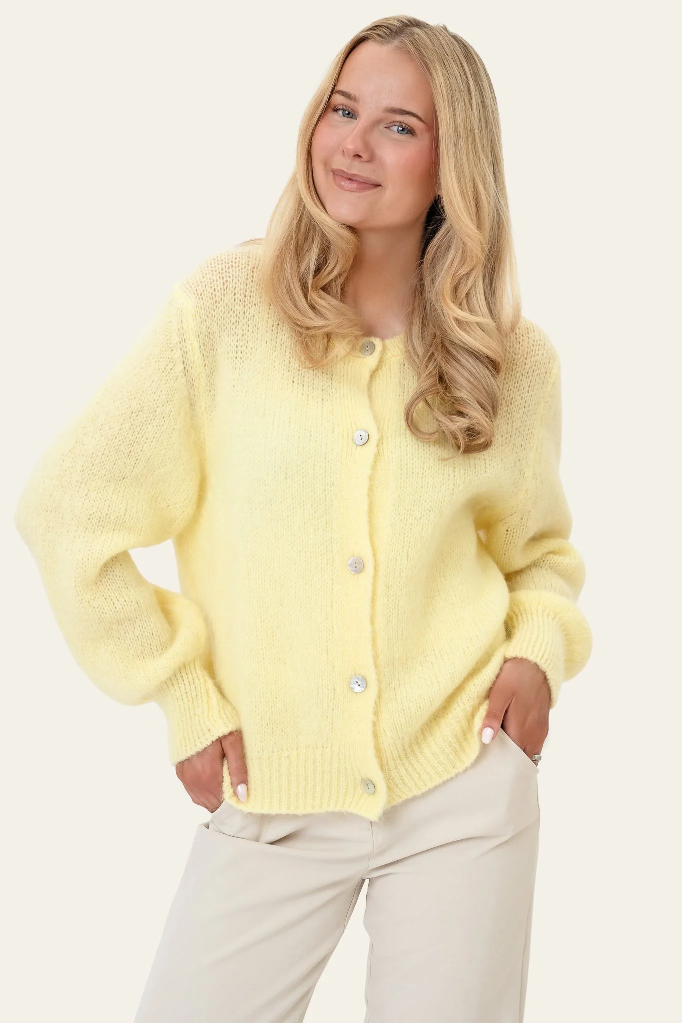 IdaIC Cardigan - Yellow - Image 4