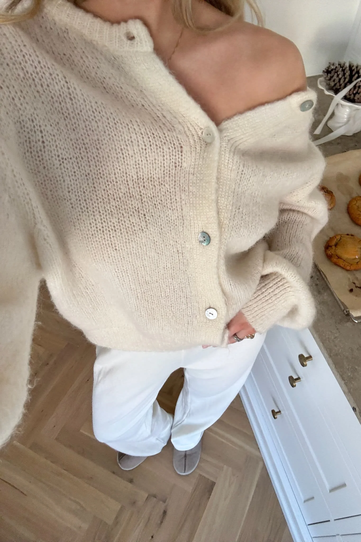 IdaIC Cardigan - White - Image 8