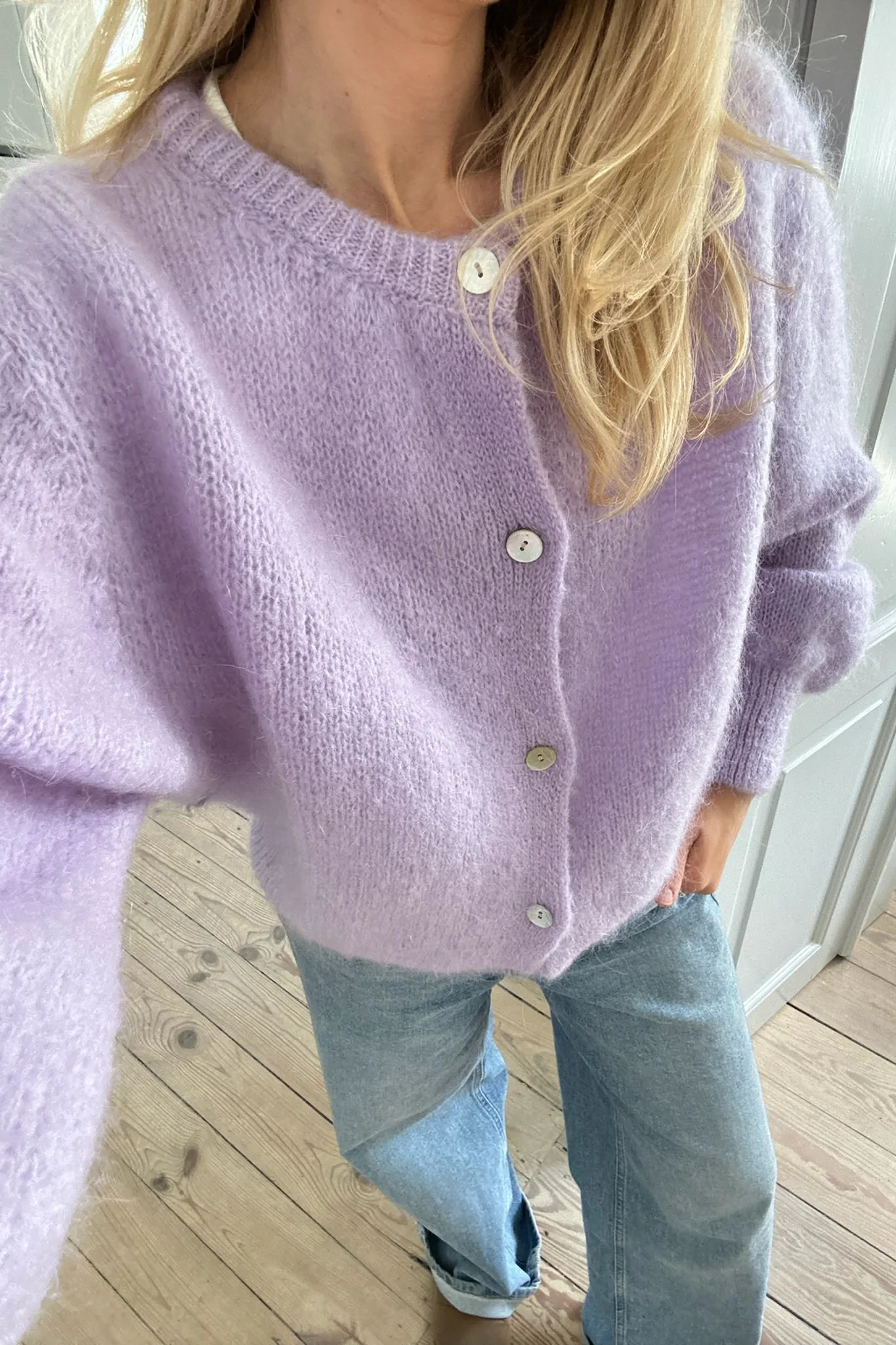 IdaIC Cardigan - Light Purple