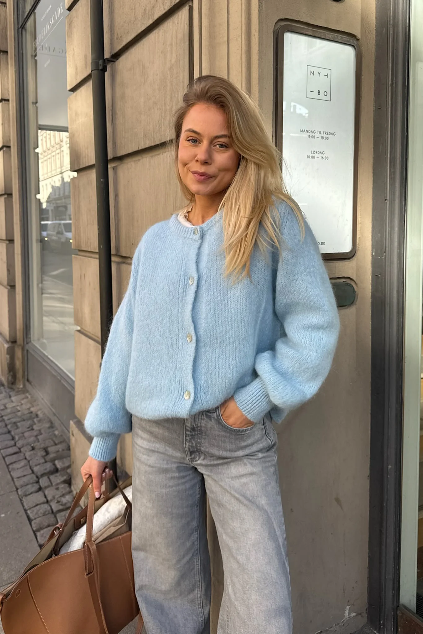 IdaIC Cardigan - Light Blue - Image 3