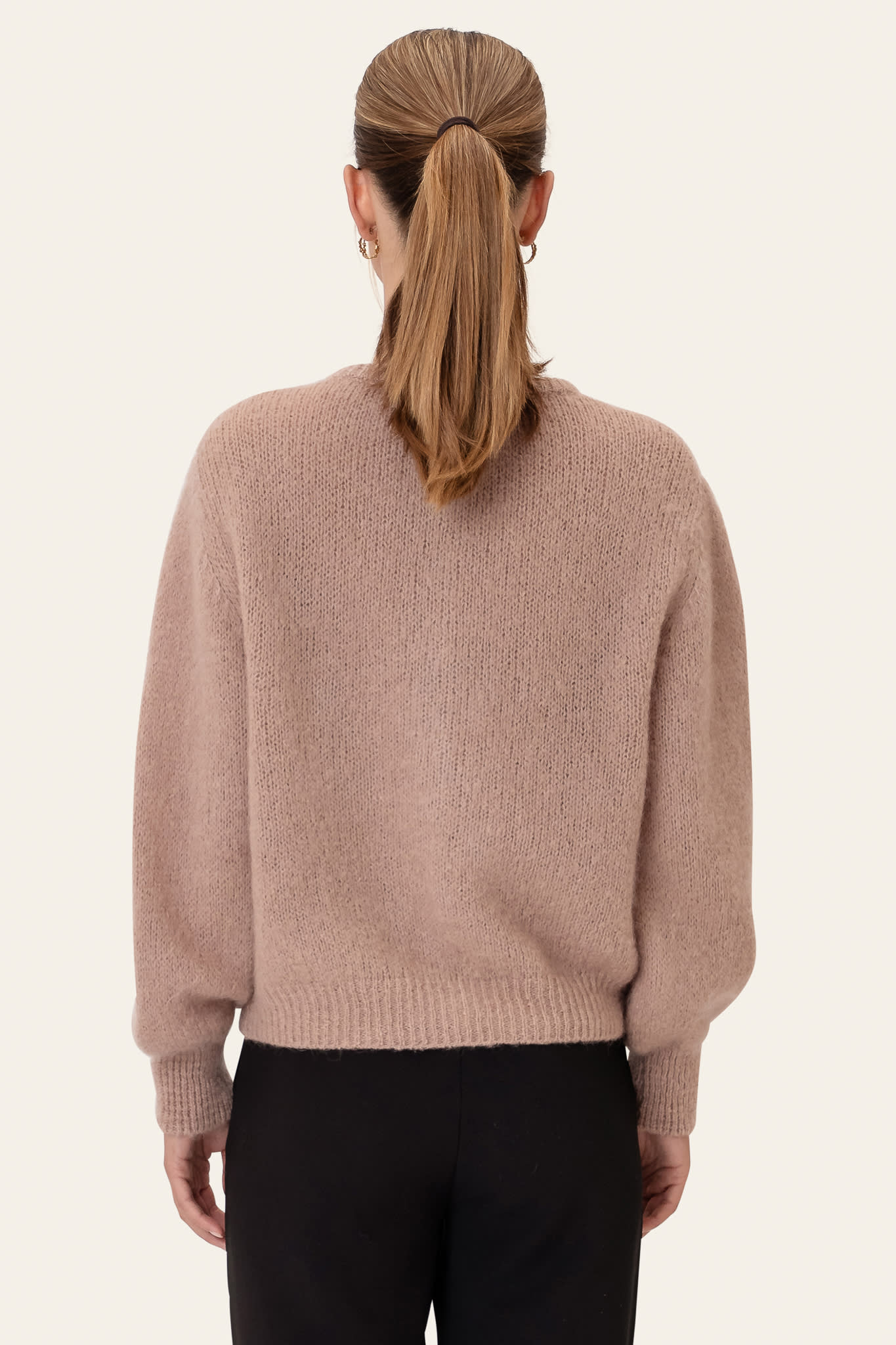 IdaIC Cardigan - Dark Beige - Image 3
