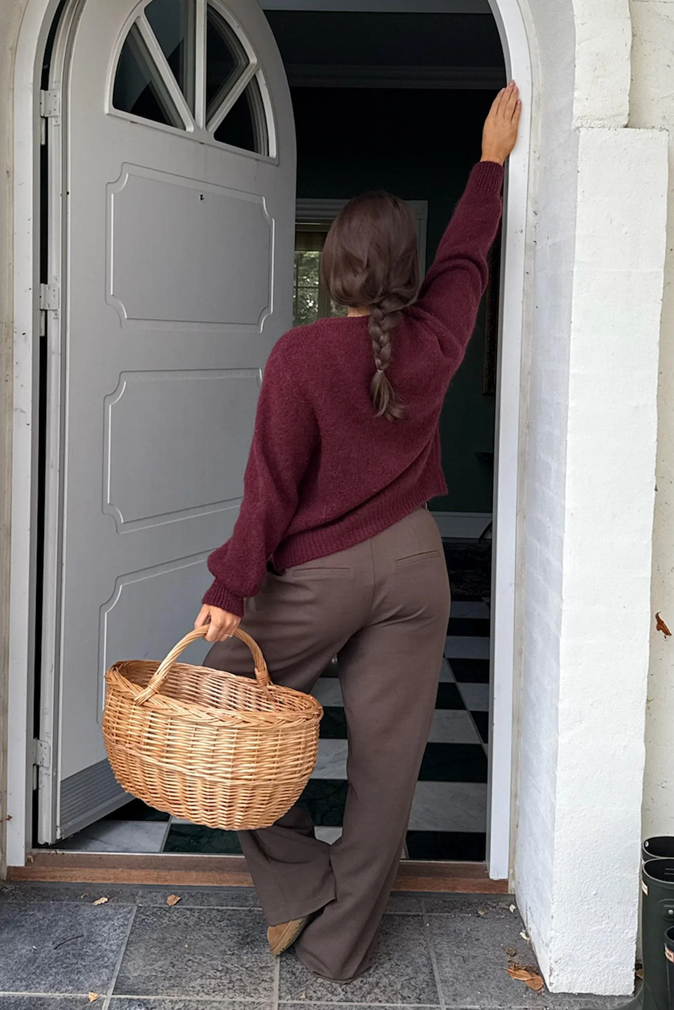 IdaIC Cardigan - Bordeaux - Image 8