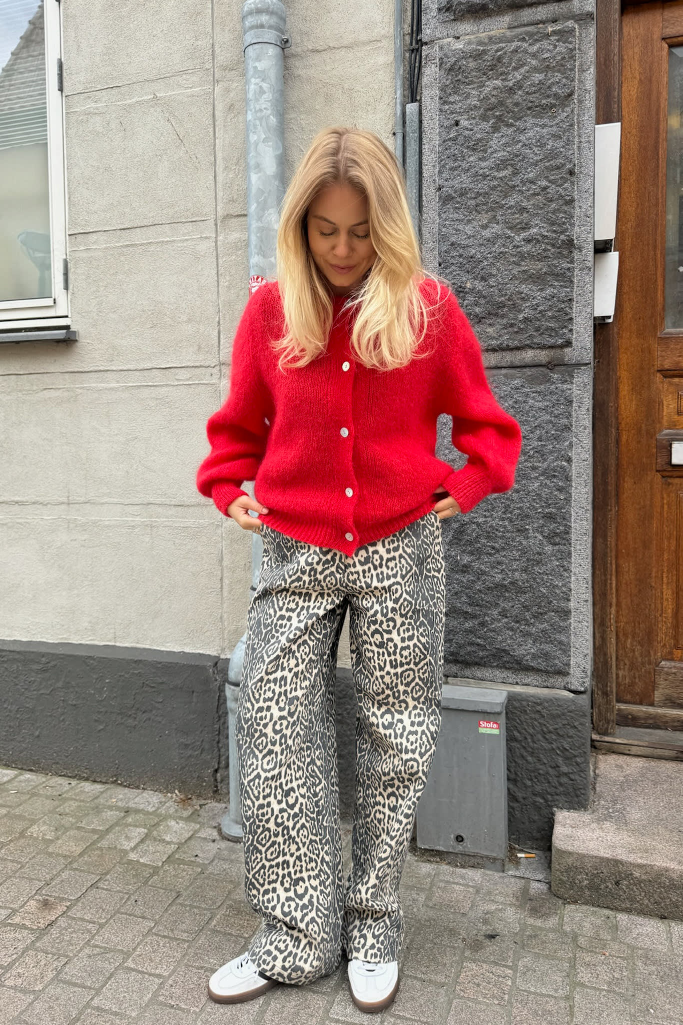 IdaIC Cardigan - Red - Image 3
