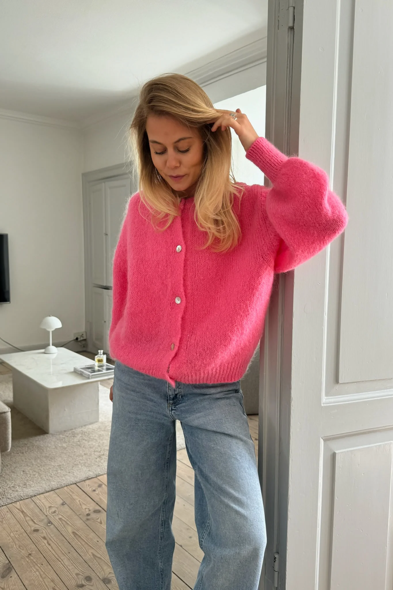 IdaIC Cardigan - Pink - Image 7